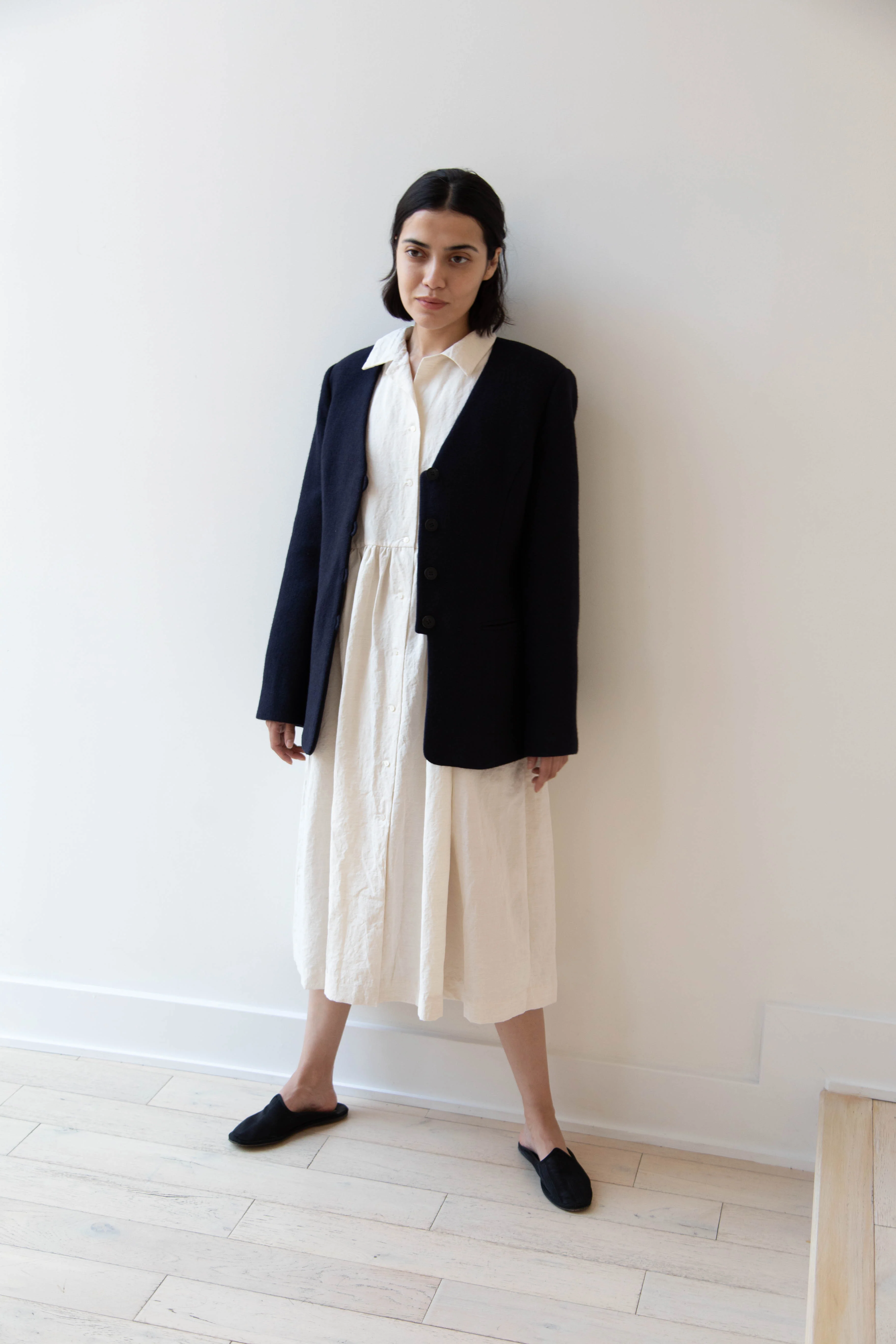 Le 17 Septembre | Formal Jacket in Navy Wool - Image 22