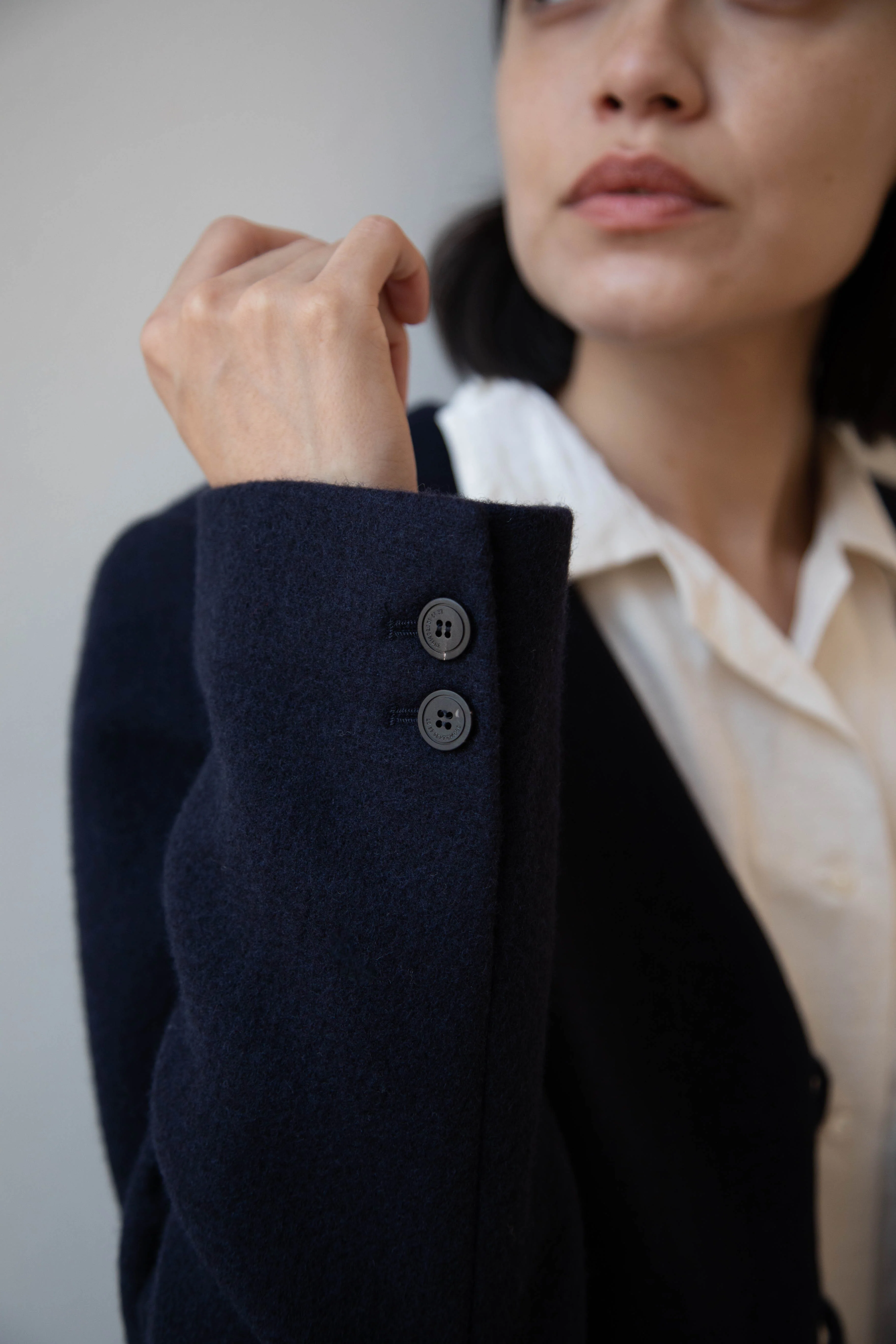 Le 17 Septembre | Formal Jacket in Navy Wool - Image 23