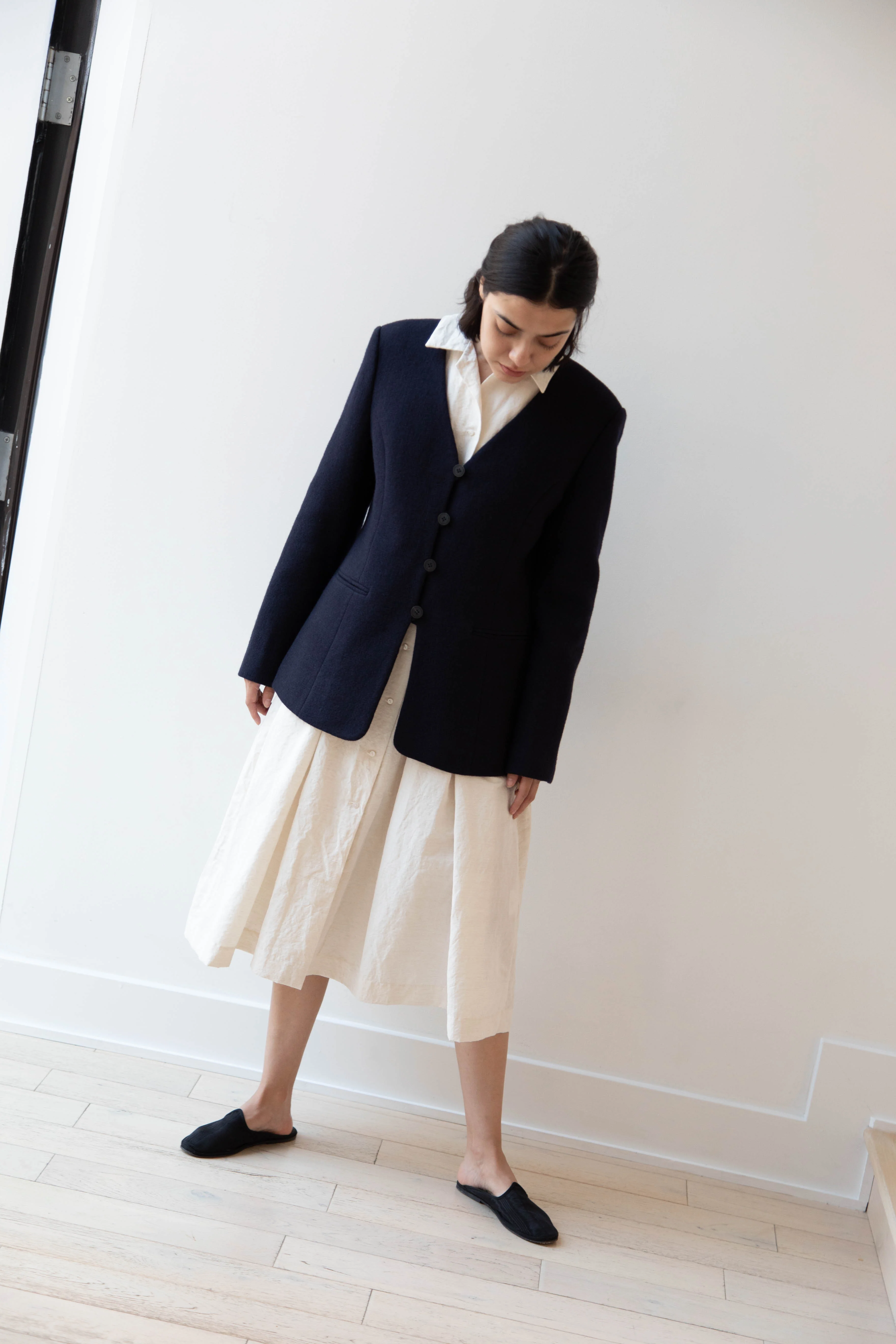 Le 17 Septembre | Formal Jacket in Navy Wool - Image 26