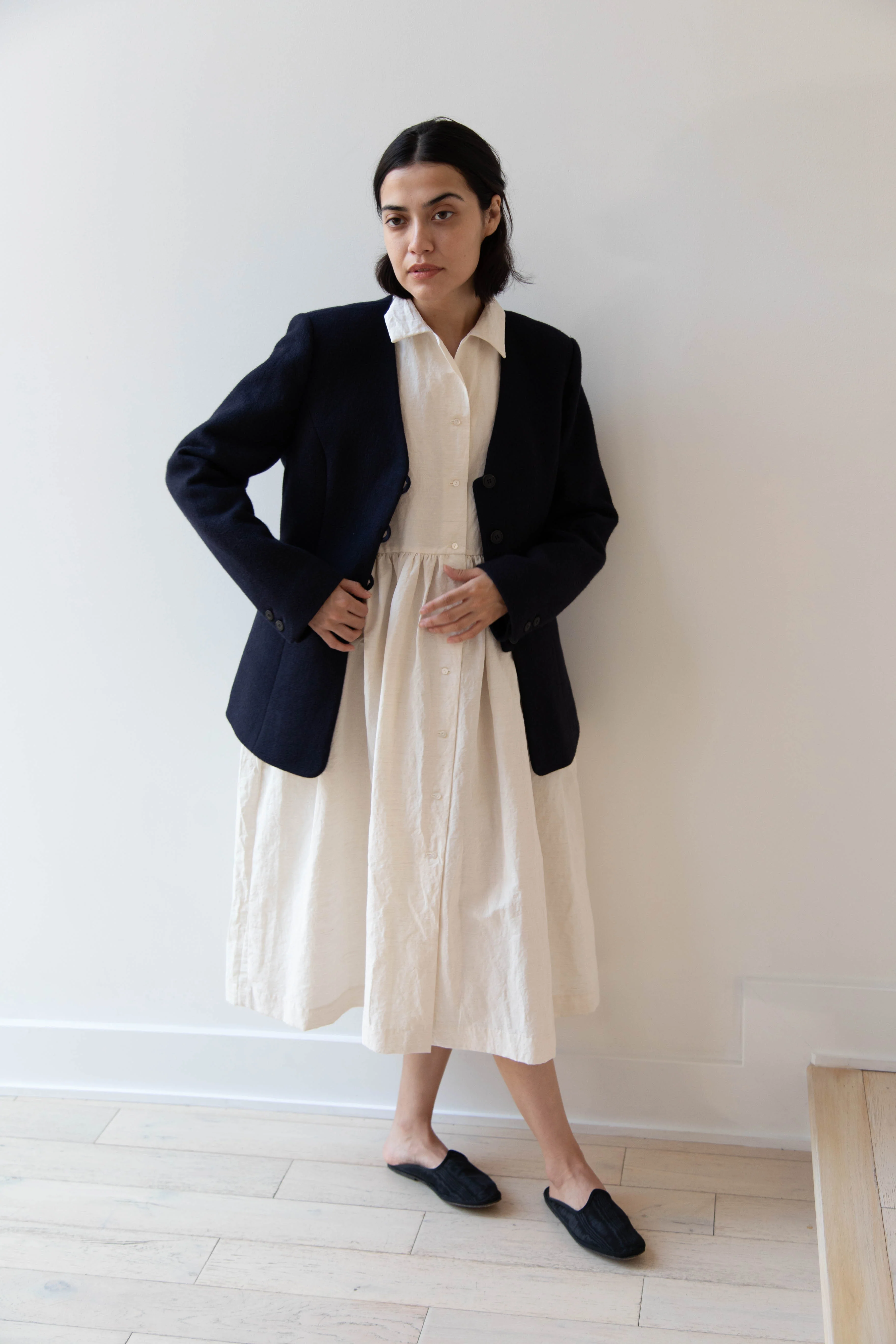 Le 17 Septembre | Formal Jacket in Navy Wool - Image 8
