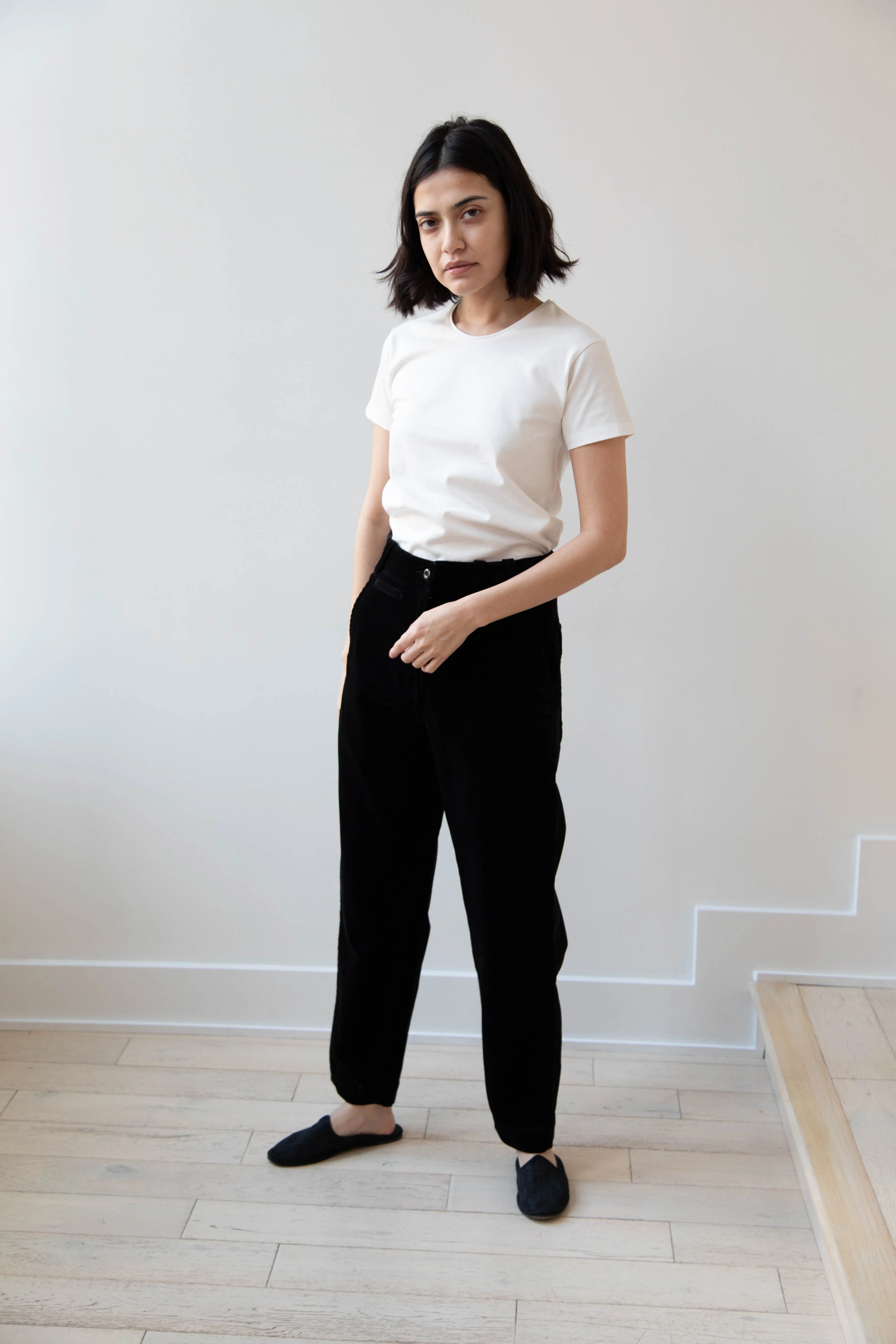Le 17 Septembre | Round Neck T-Shirt in White - Image 21