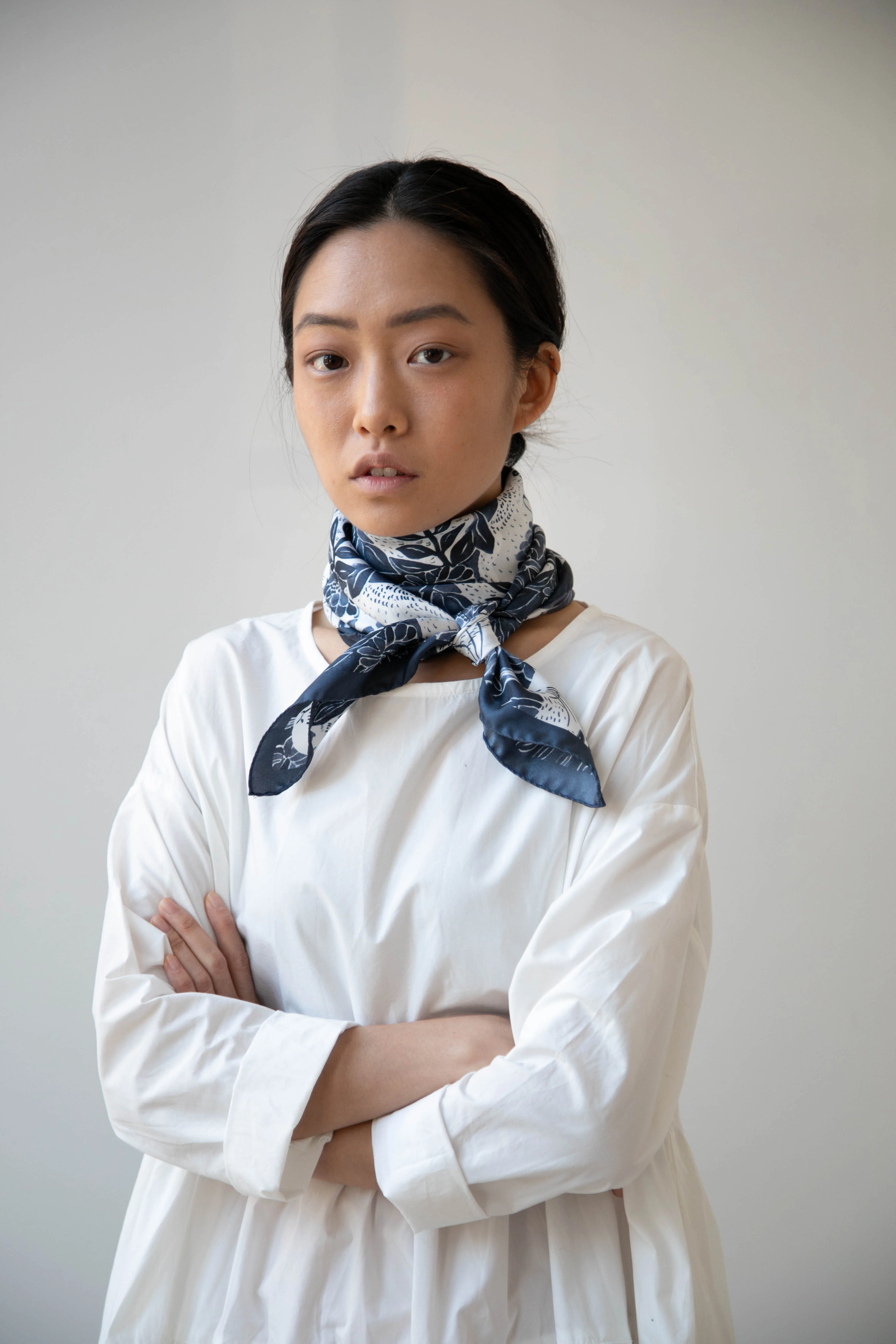 Lettie Briggs Bunny Silk Scarf - Image 3