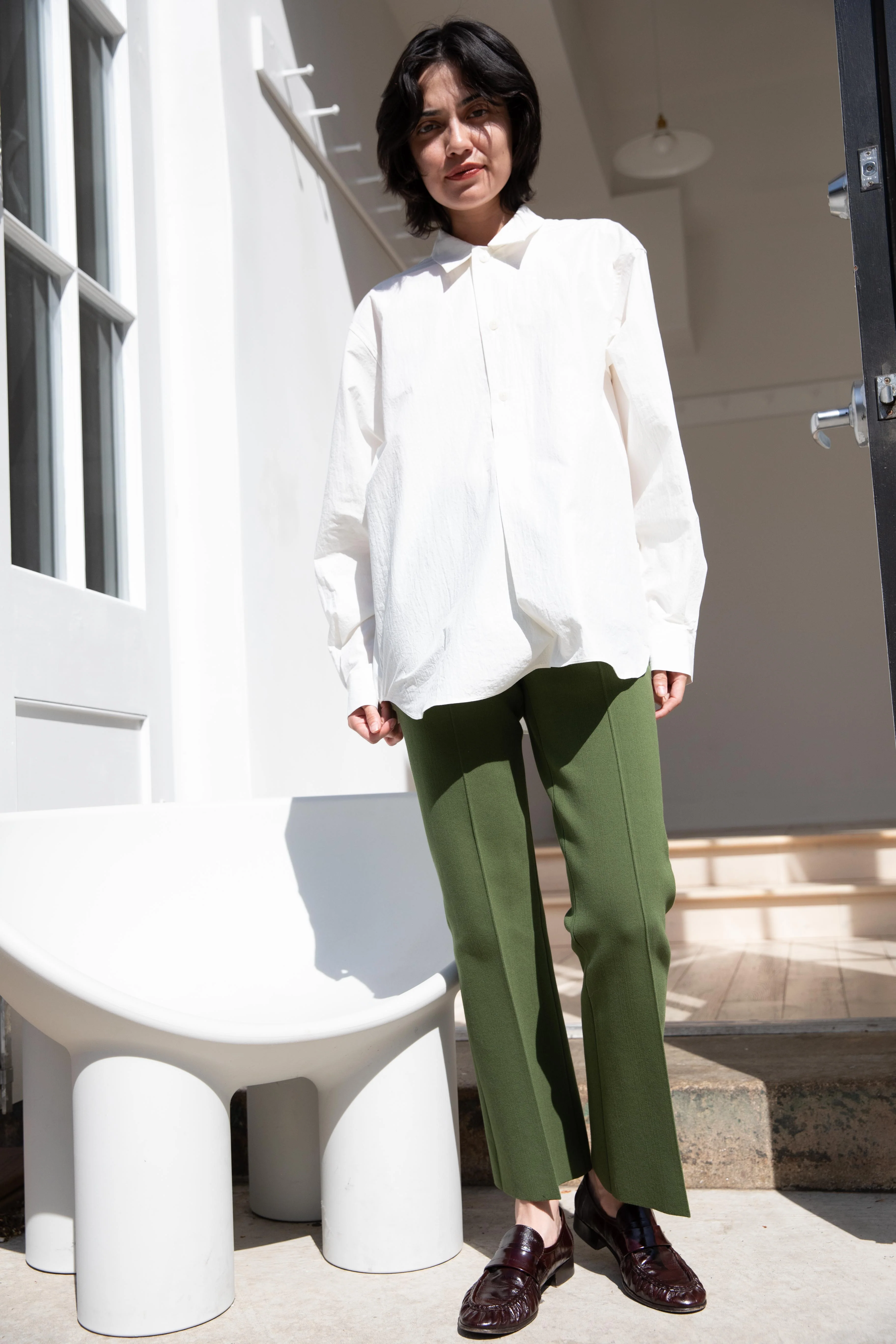 MAN-TLE | Pullover Shirt in White - Image 41