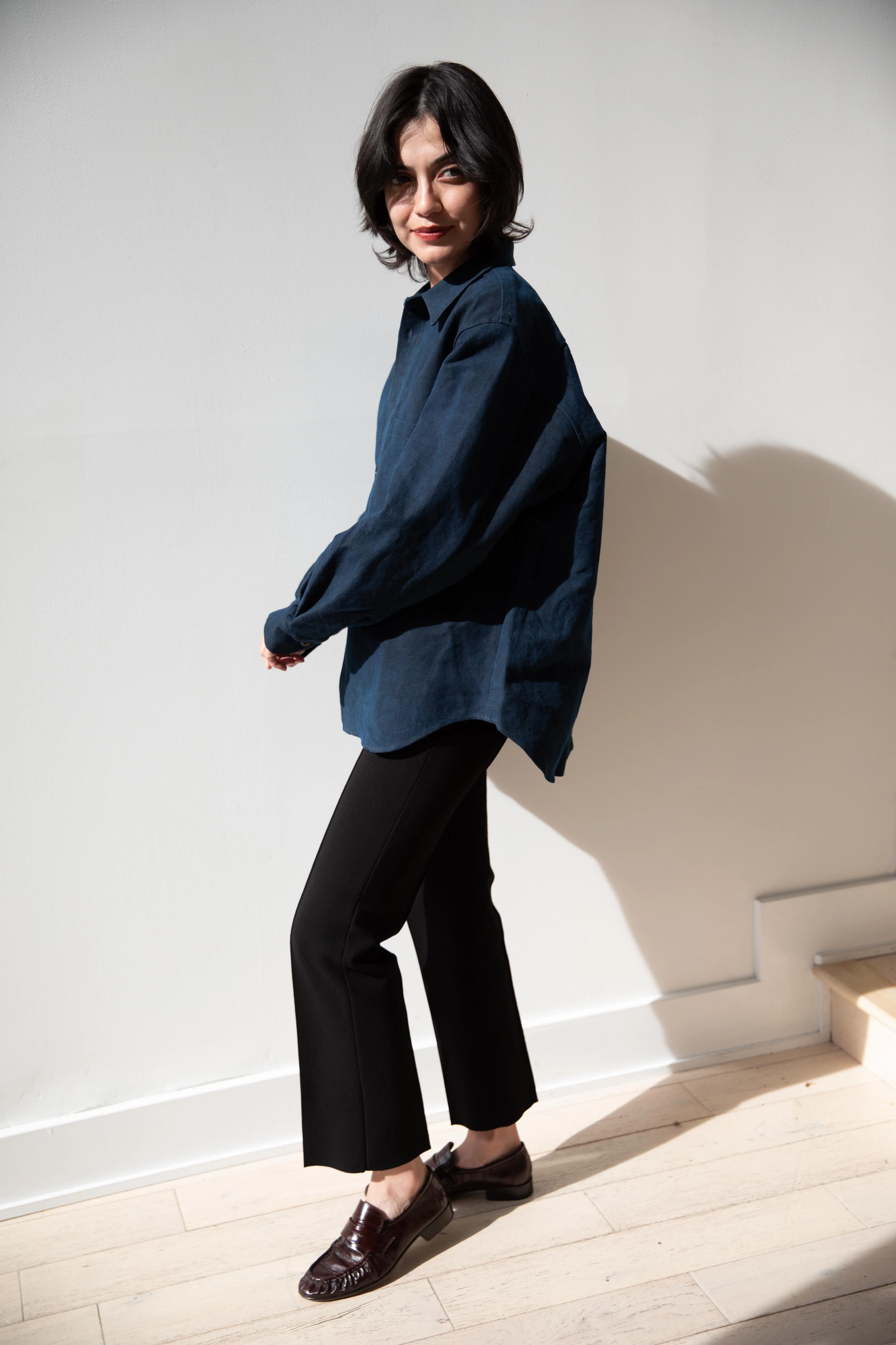 MAN-TLE | Weather Shirt in Indigo - Image 9