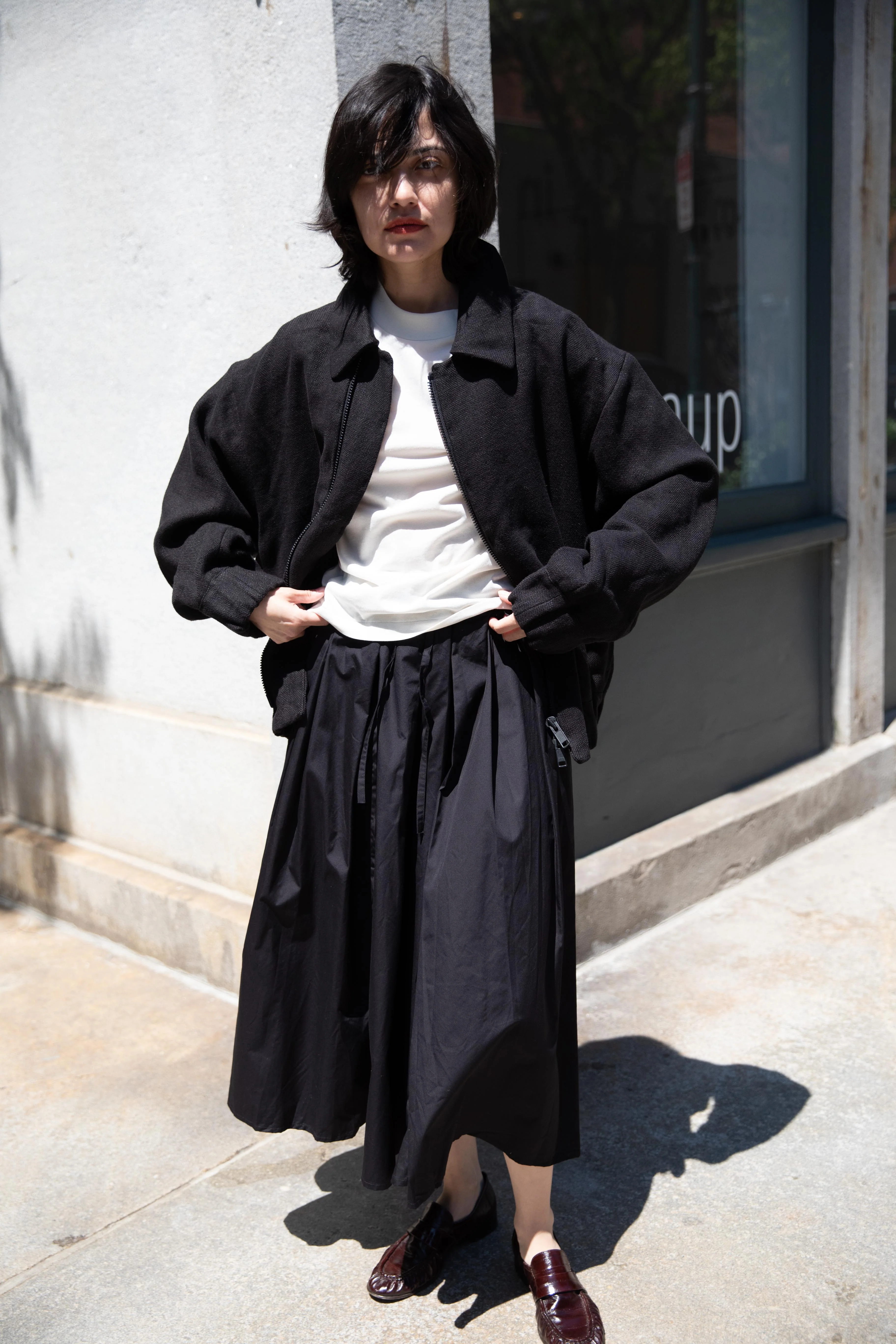 MAN-TLE | Zip Gum Shirt in Black - Image 13
