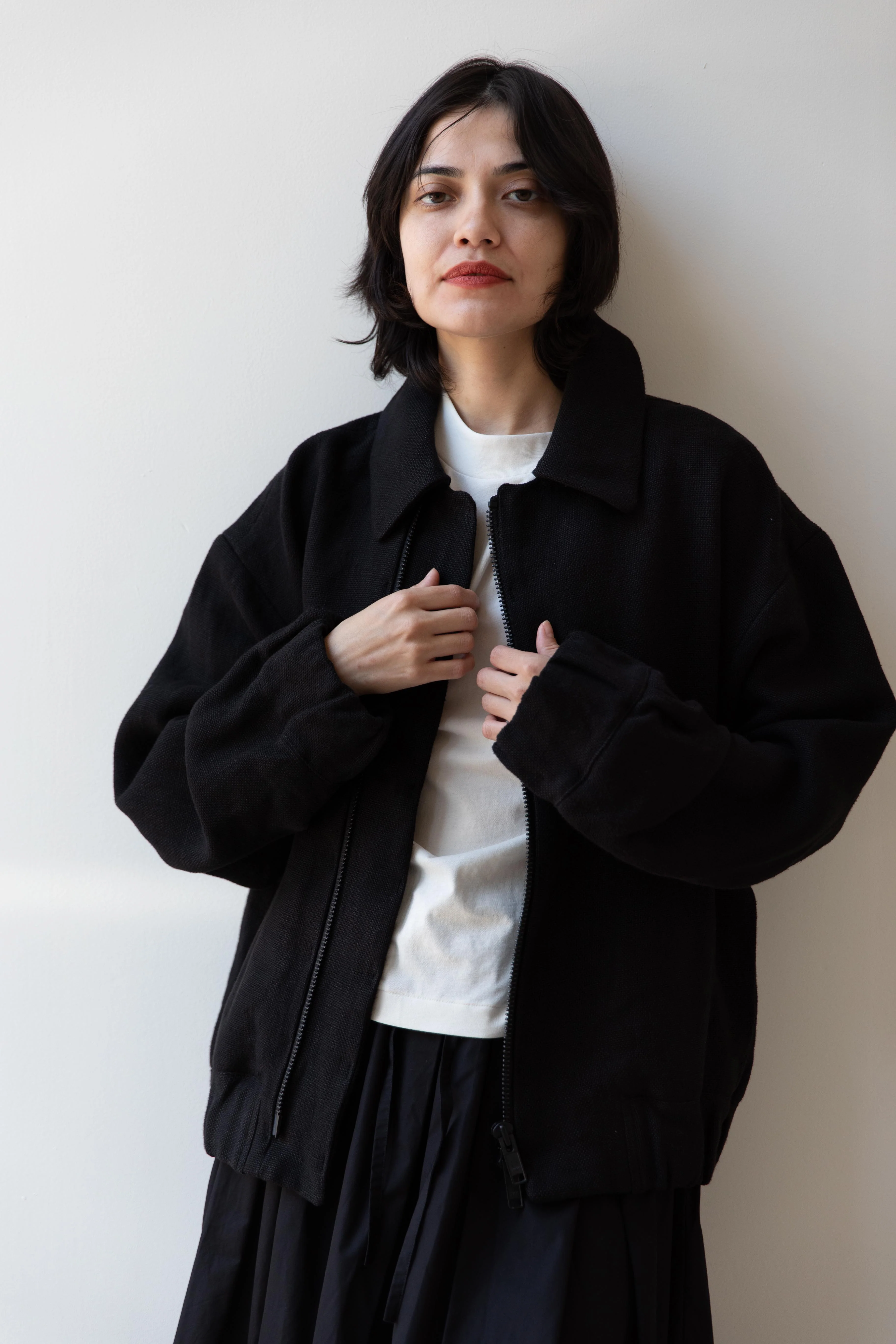 MAN-TLE | Zip Gum Shirt in Black - Image 8