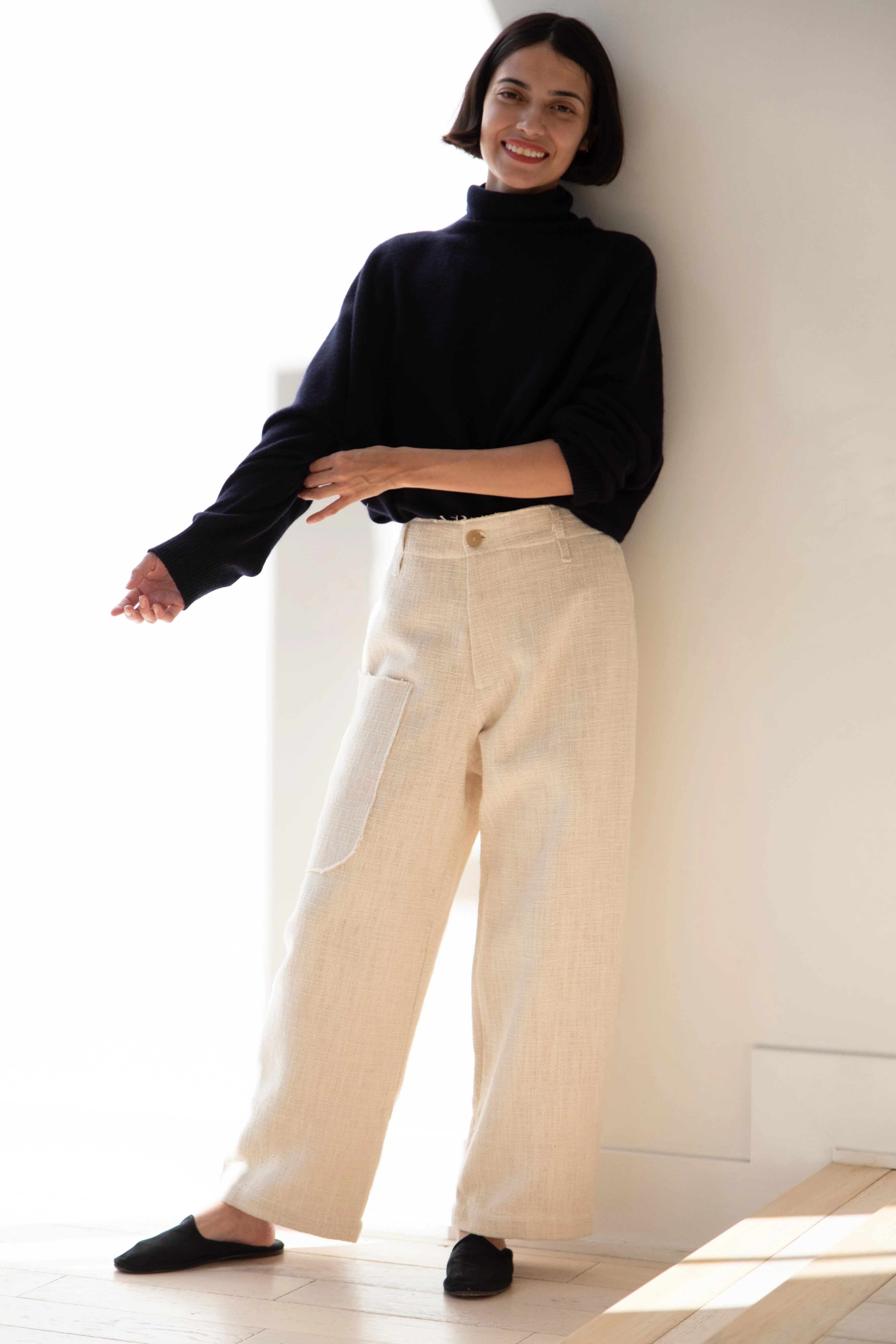 Manuelle Guibal | Turtleneck Zam Sweater in Nocturne - Image 21