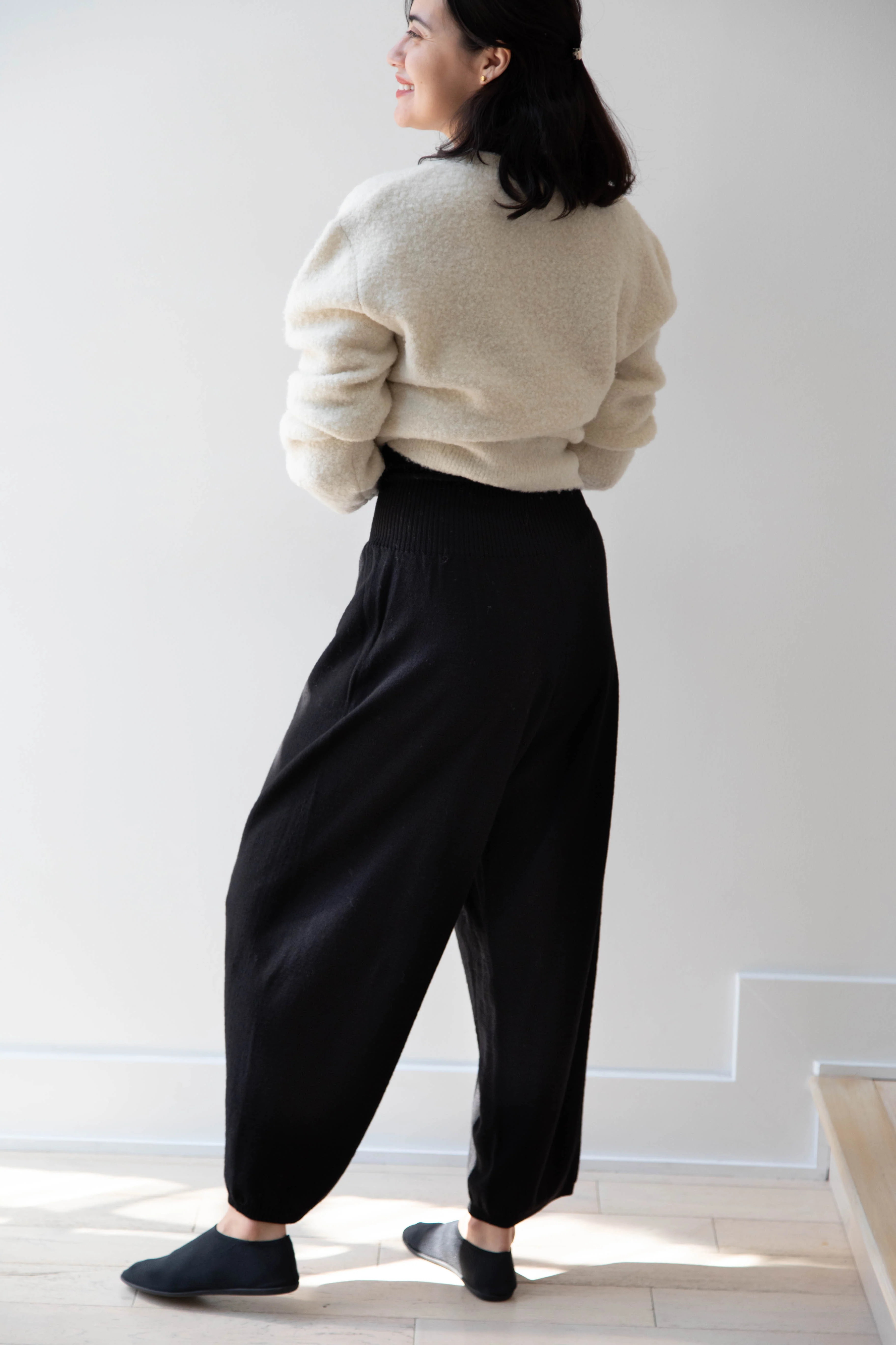 Manuelle Guibal | Similic Knit Trousers in Black - Image 17