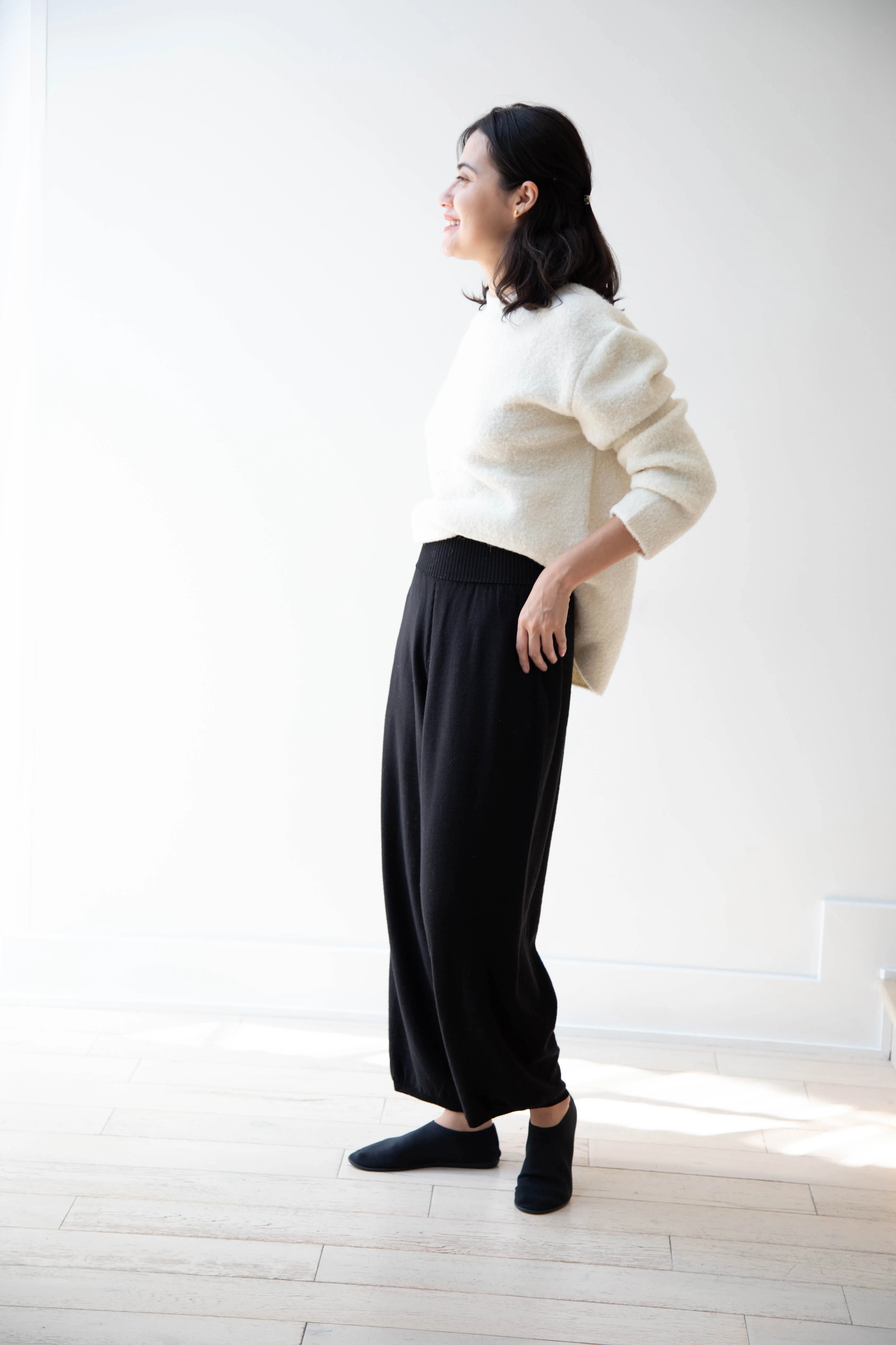 Manuelle Guibal | Similic Knit Trousers in Black - Image 26