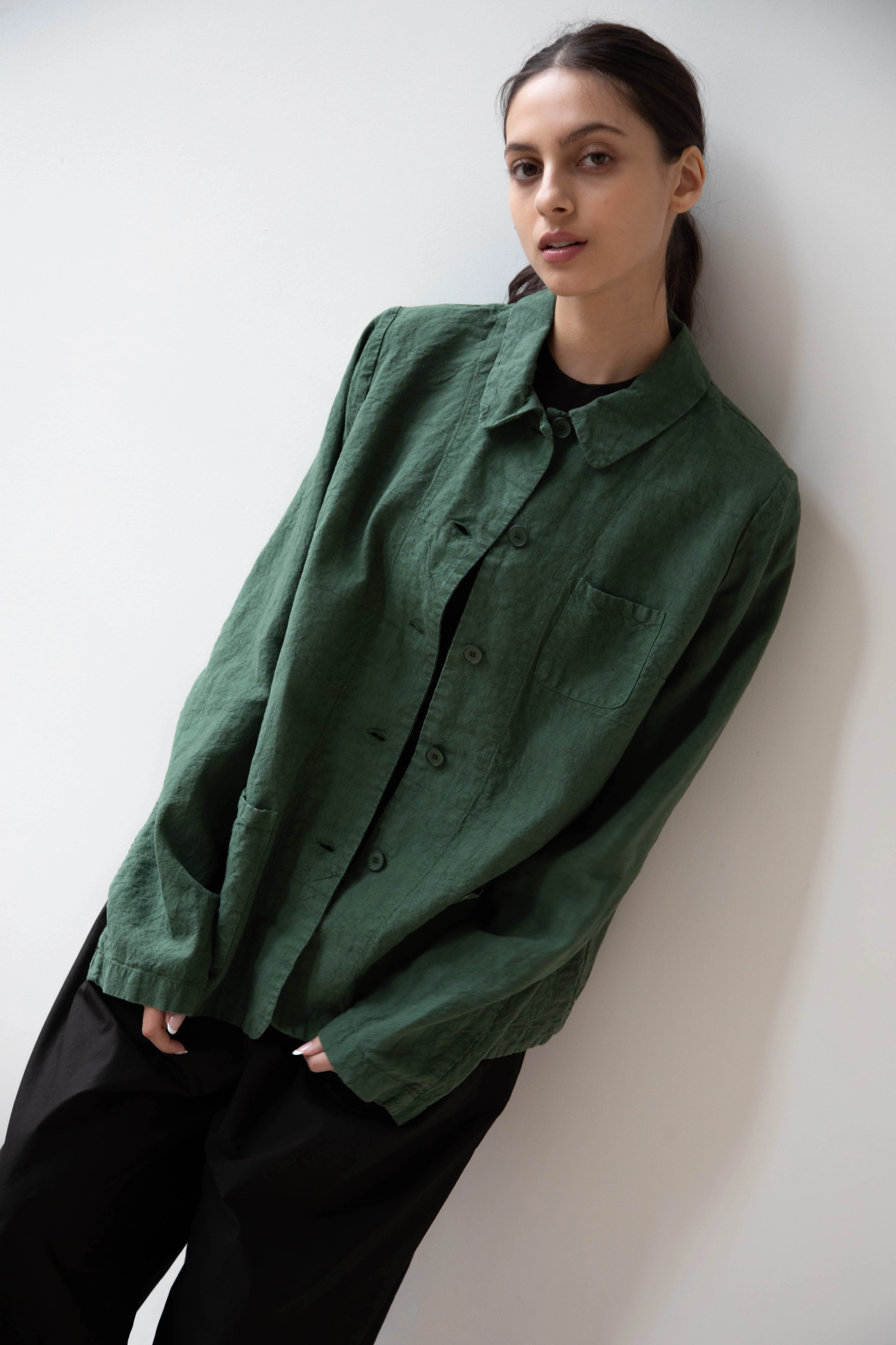 Manuelle Guibal | Worker Jacket in Military - Image 19