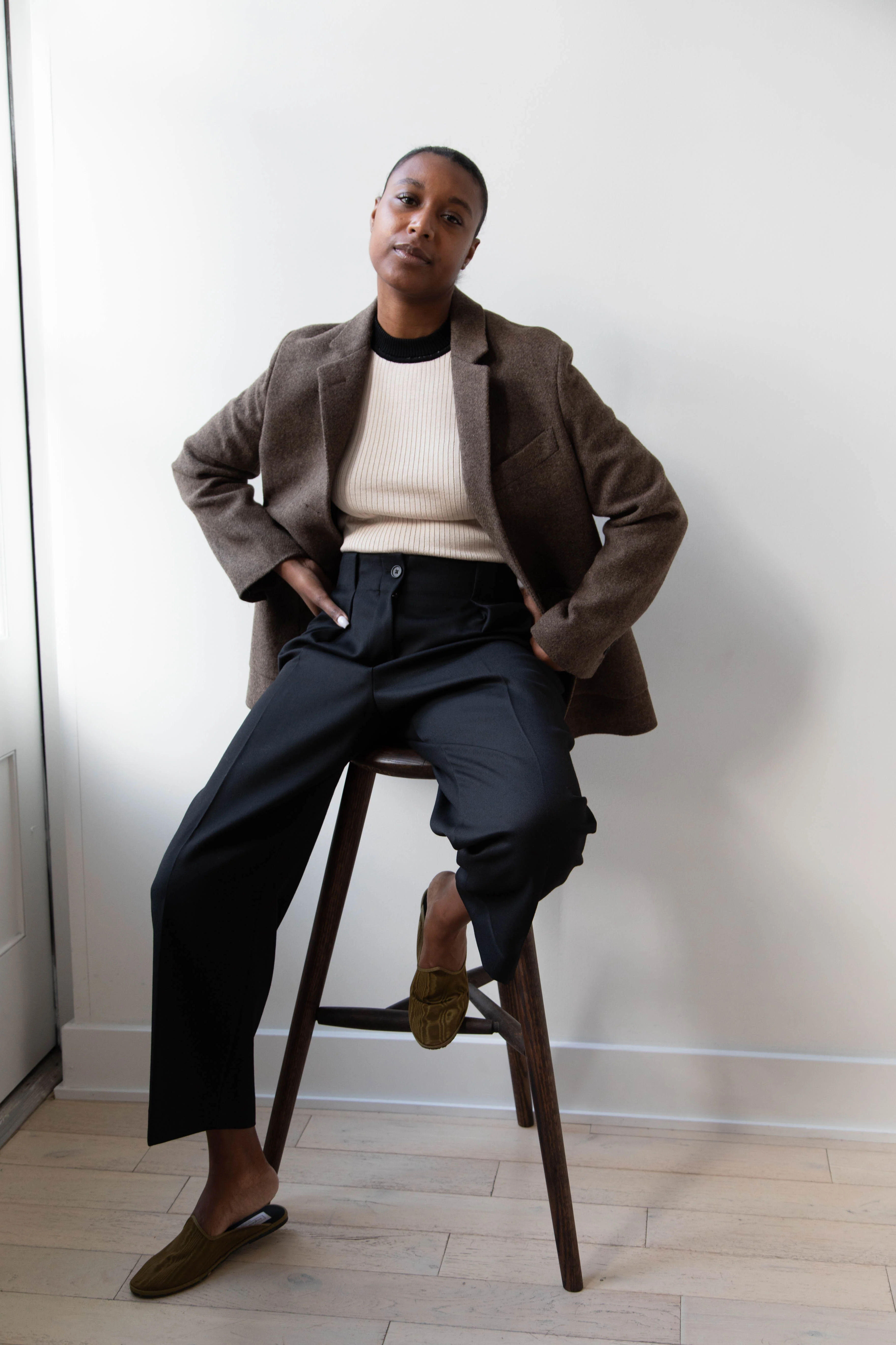 Margaret Howell | Welt Pocket Blazer in Harris Tweed - Image 15