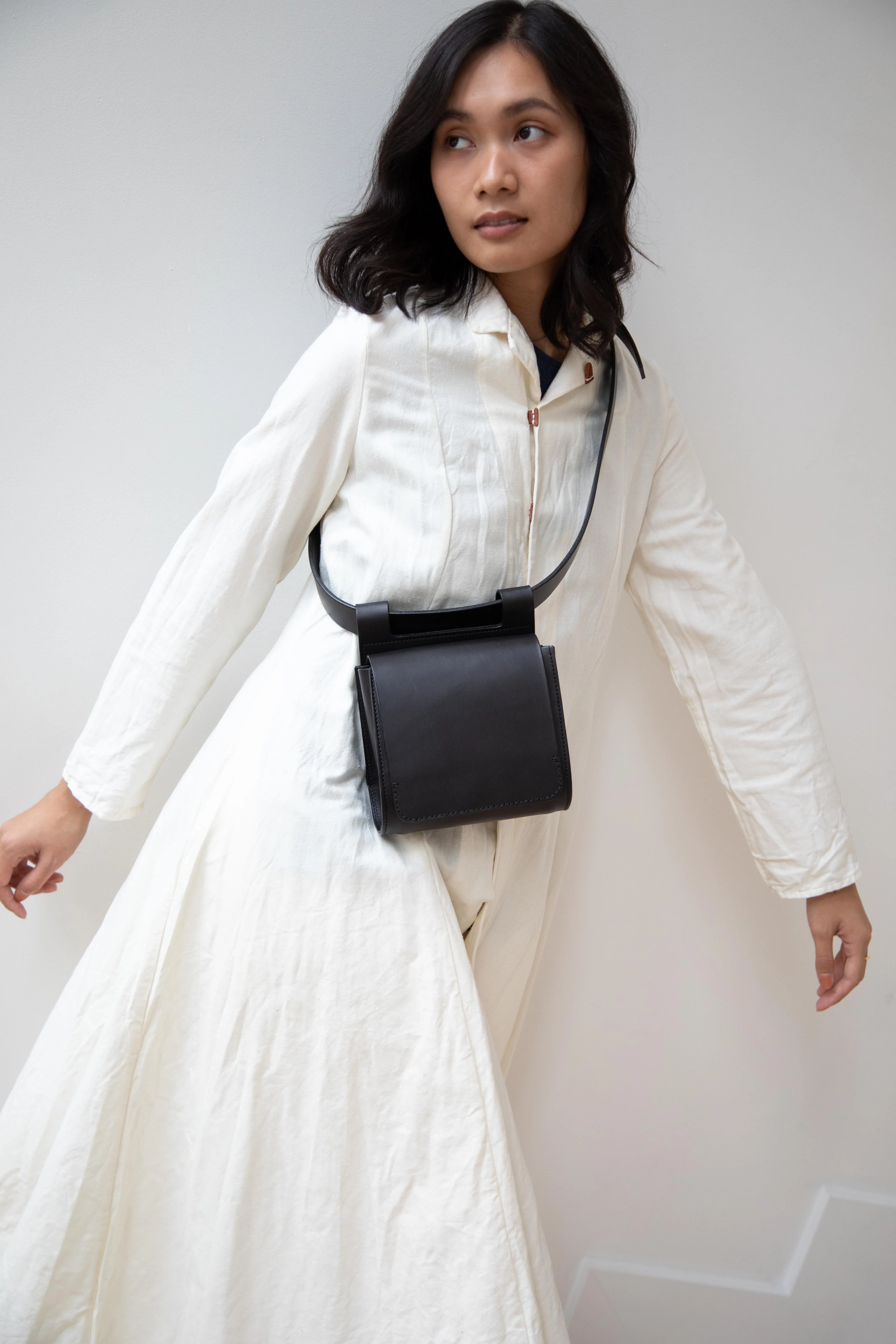 Melete | Reverie Field Bag in Black - Image 3