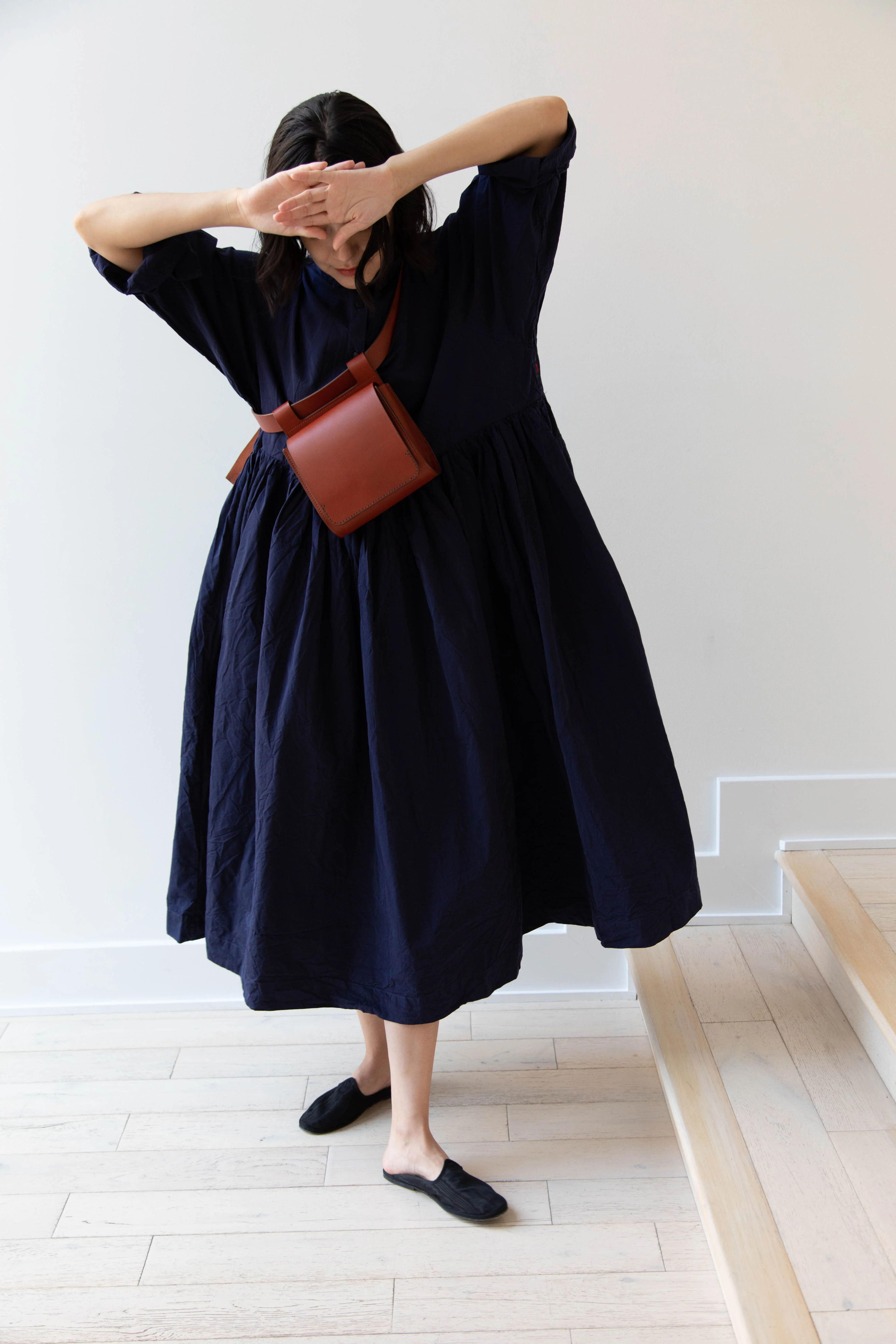 Melete | Reverie Field Bag in Chestnut - Image 11