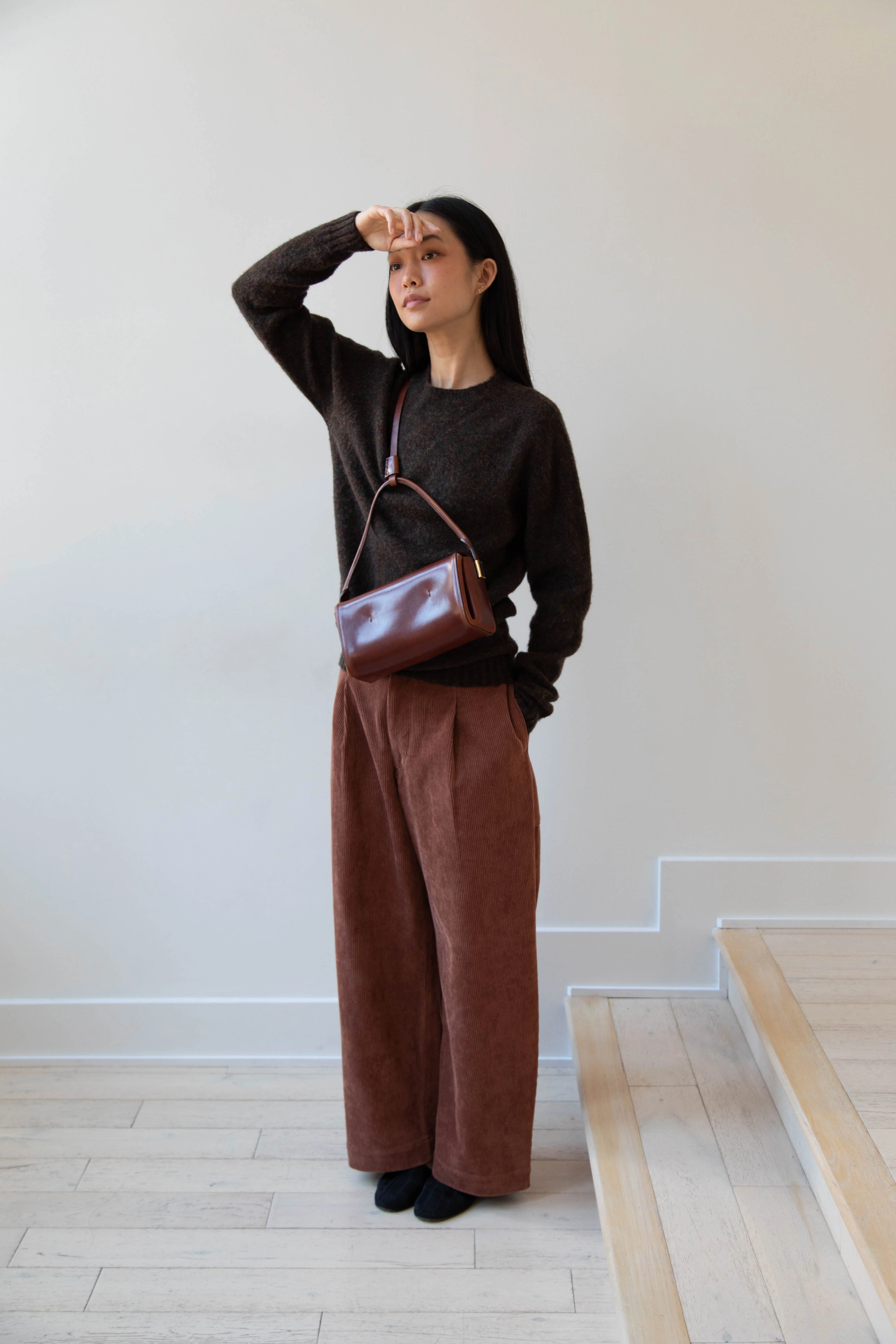 Melete | Stella Sling Bag in Mahogany - Image 7