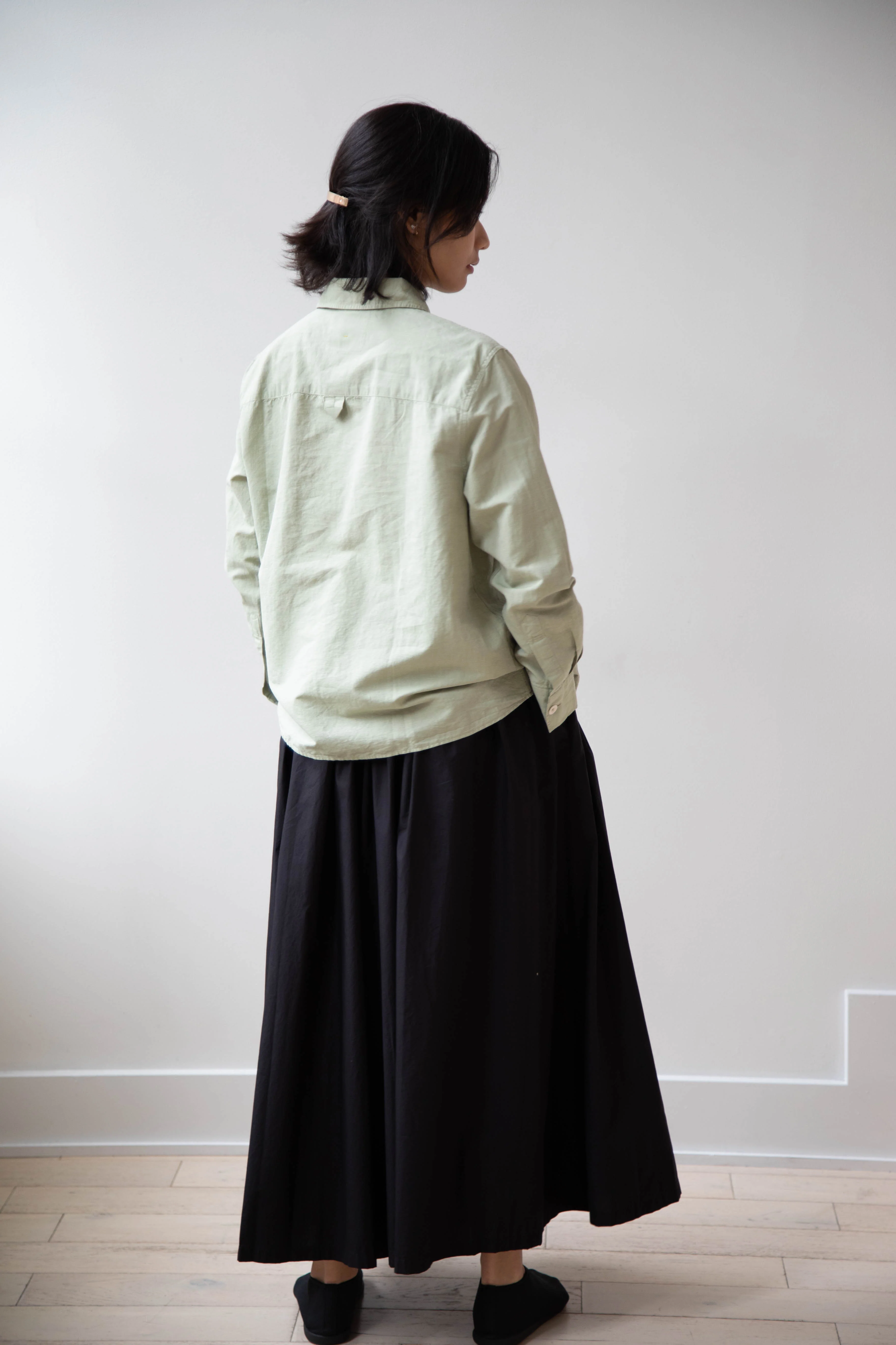 MHL | Big Pocket Shirt in Pale Green - Image 19