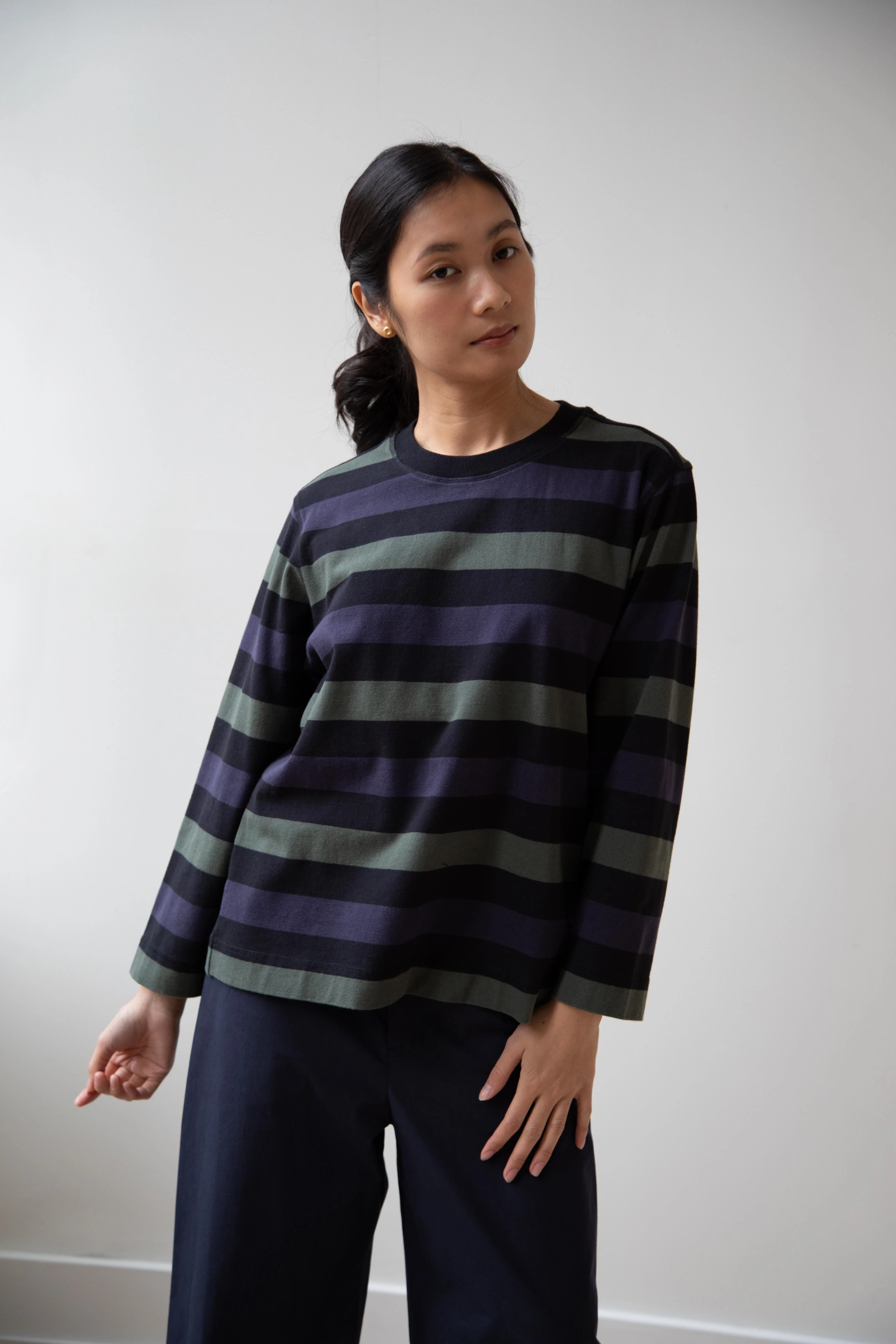 MHL | Crewneck Matelot Three Color Stripe - Image 7
