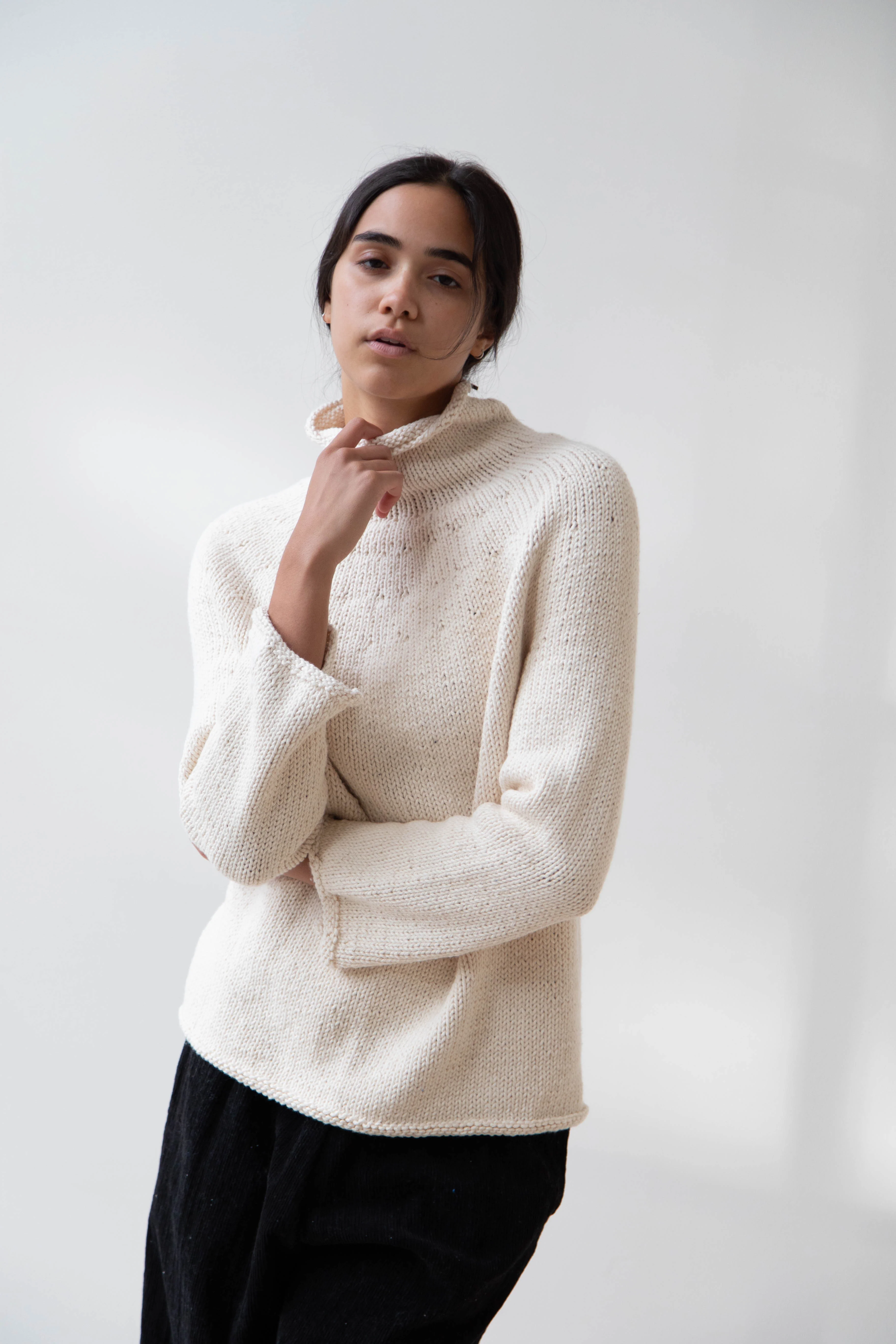 Nitto Café da Manha Sweater in Off White - Image 3