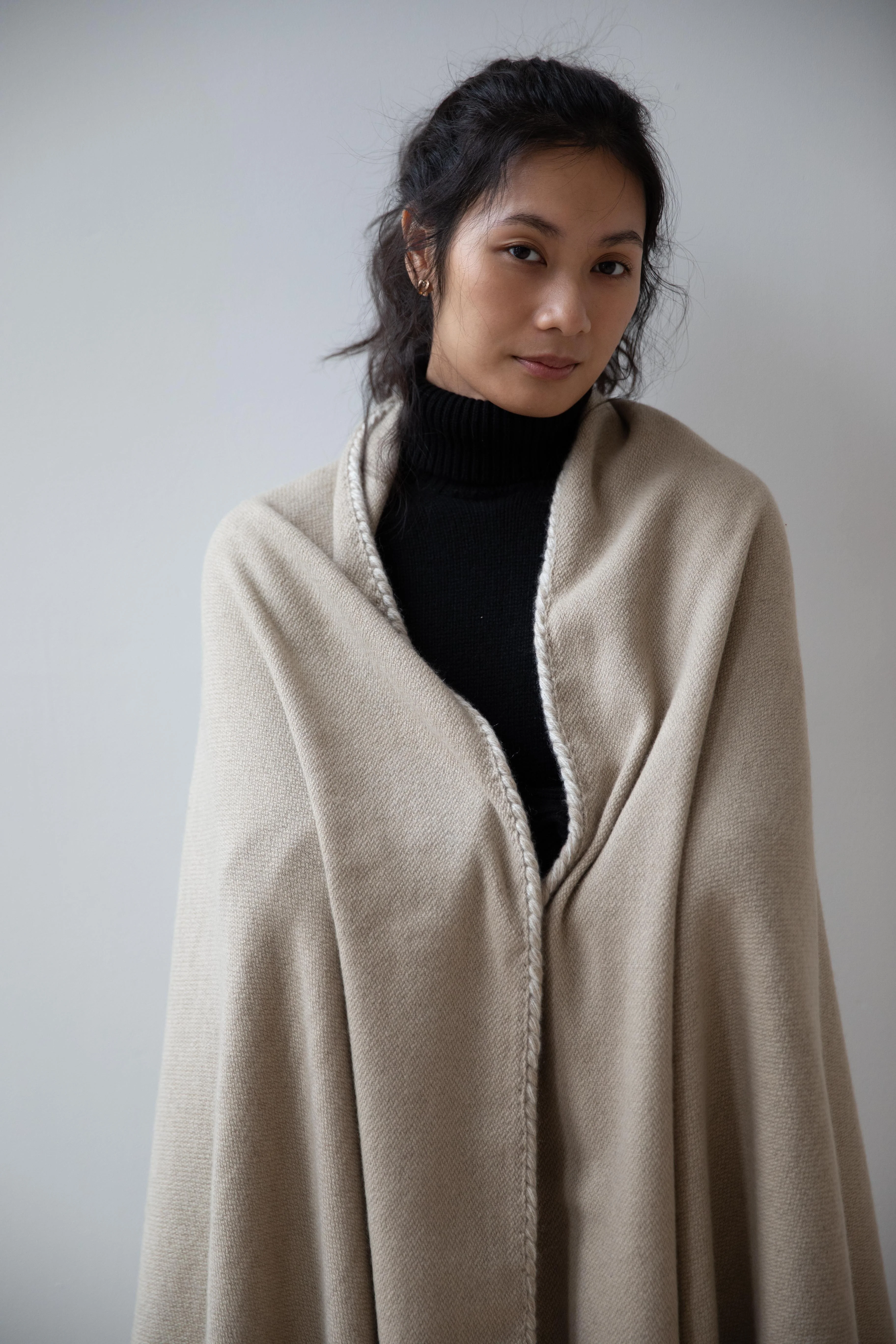 Norlha | Nomad Classic Braided Blanket in Golden Straw - Image 8