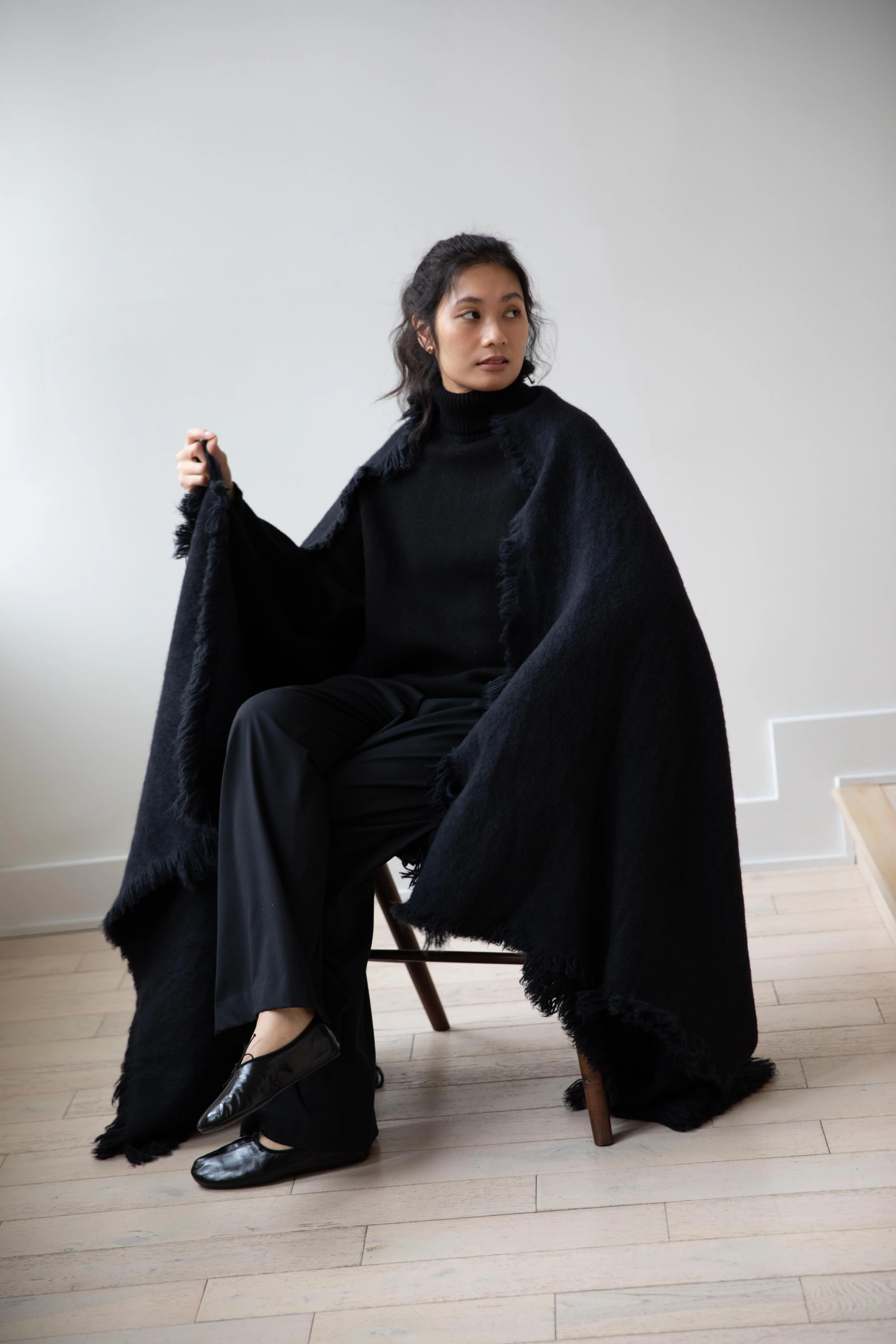 Norlha | Nomad Dense Boiled Marmot Blanket in Midnight Blue - Image 19