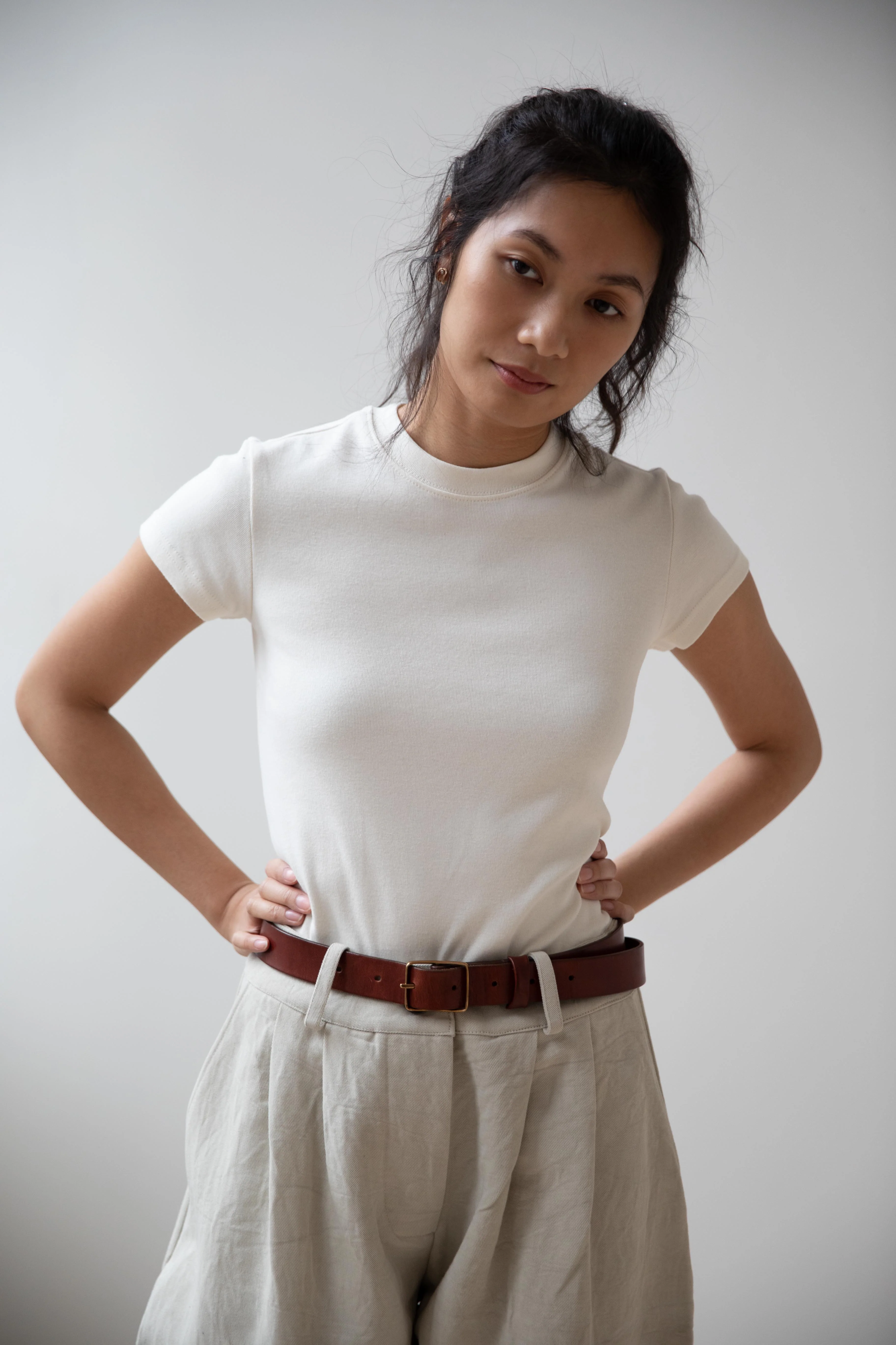 Nothing Written | 90s T-Shirt in Ivory - Image 32