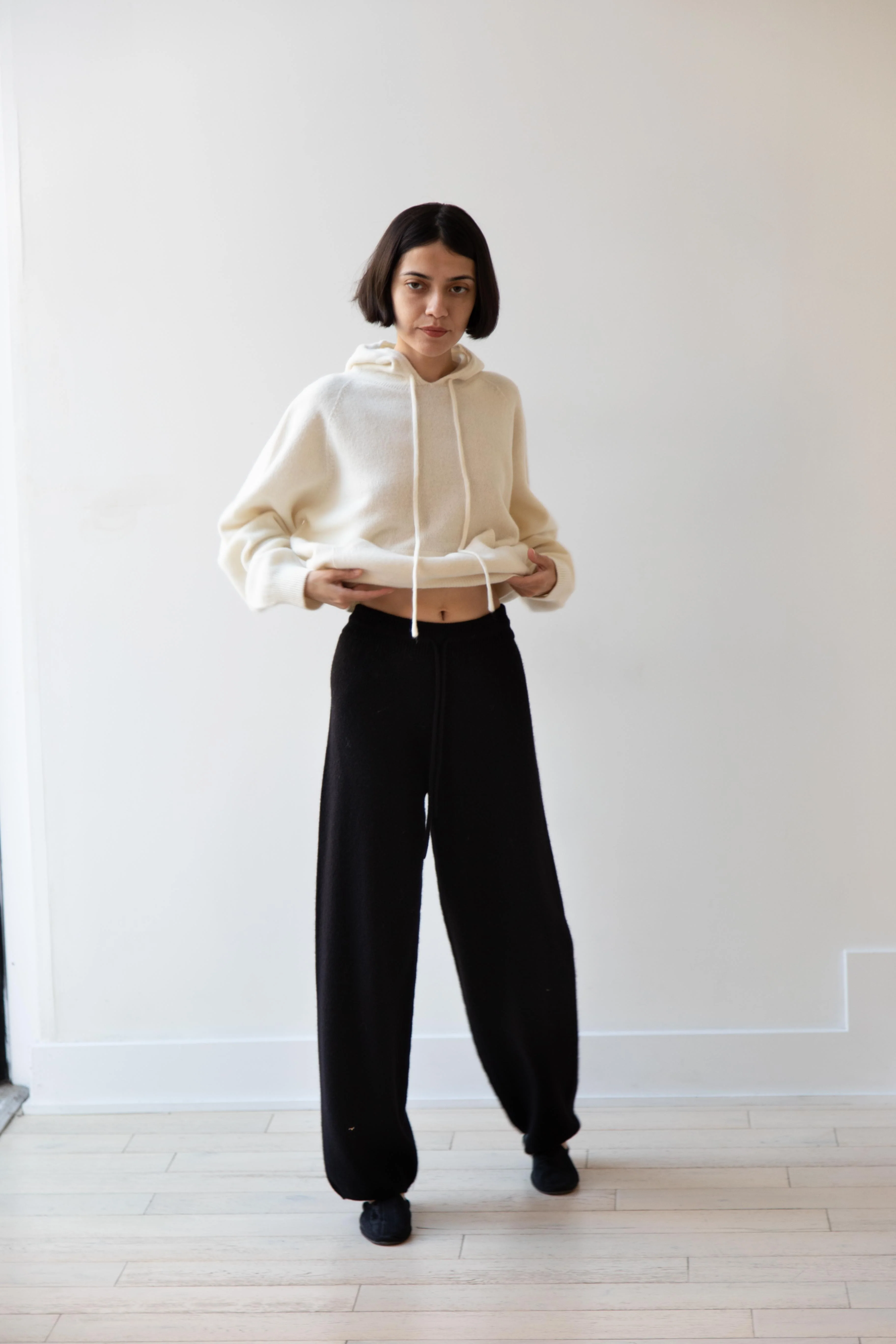 Nothing Written | Casa Knit Hoodie Sweater in Ivory - Image 21