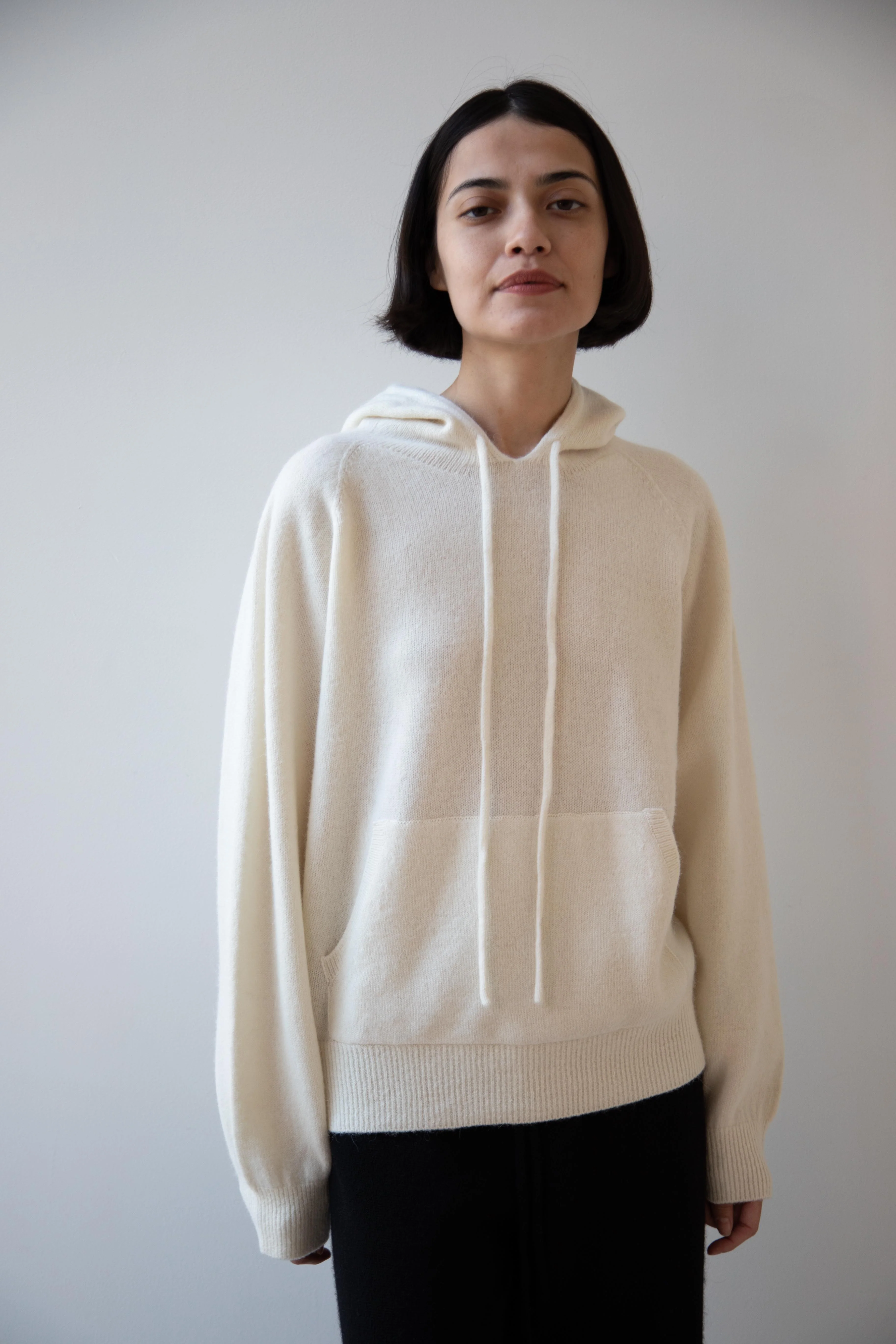 Nothing Written | Casa Knit Hoodie Sweater in Ivory - Image 3