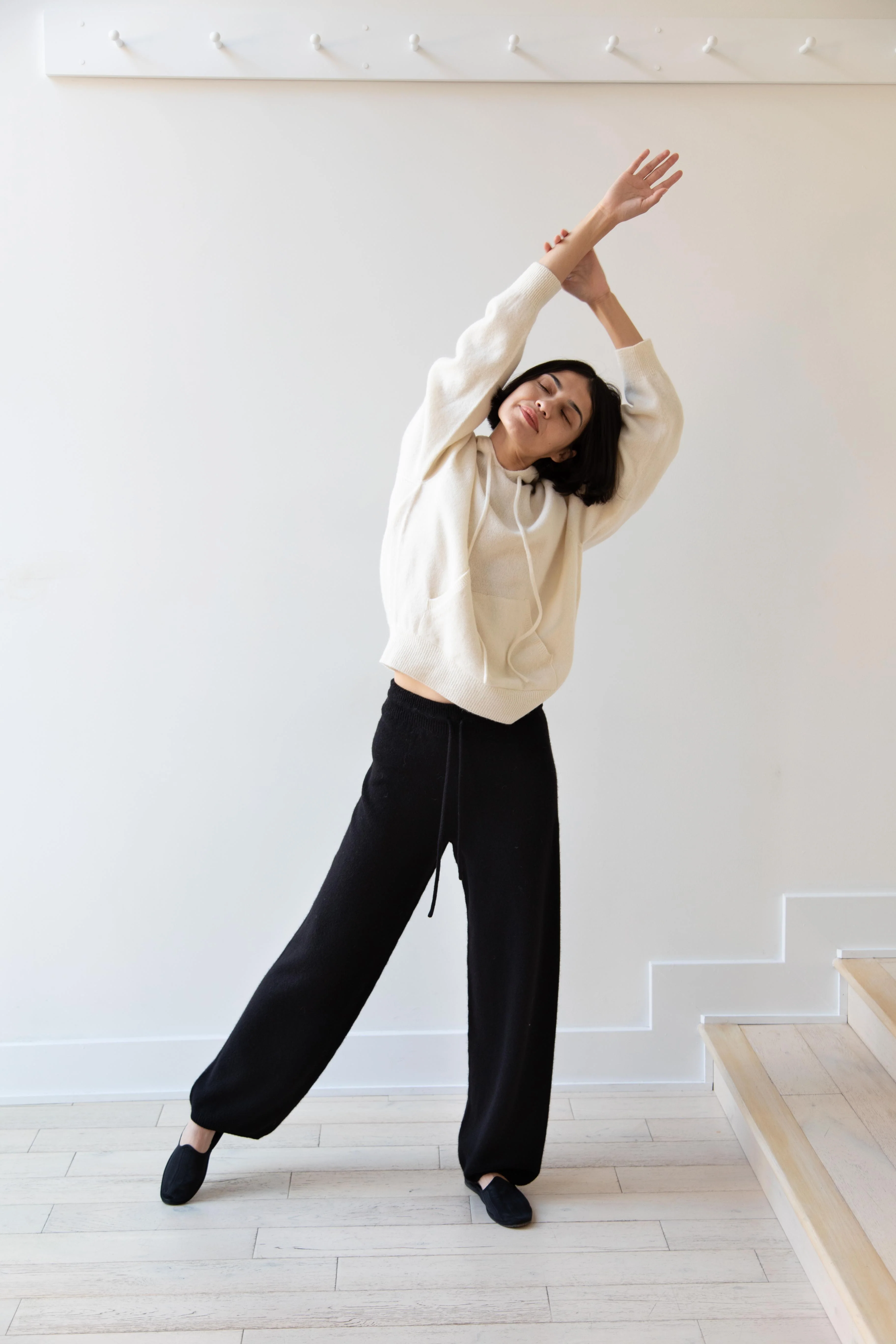 Nothing Written | Casa Knit Hoodie Sweater in Ivory - Image 30