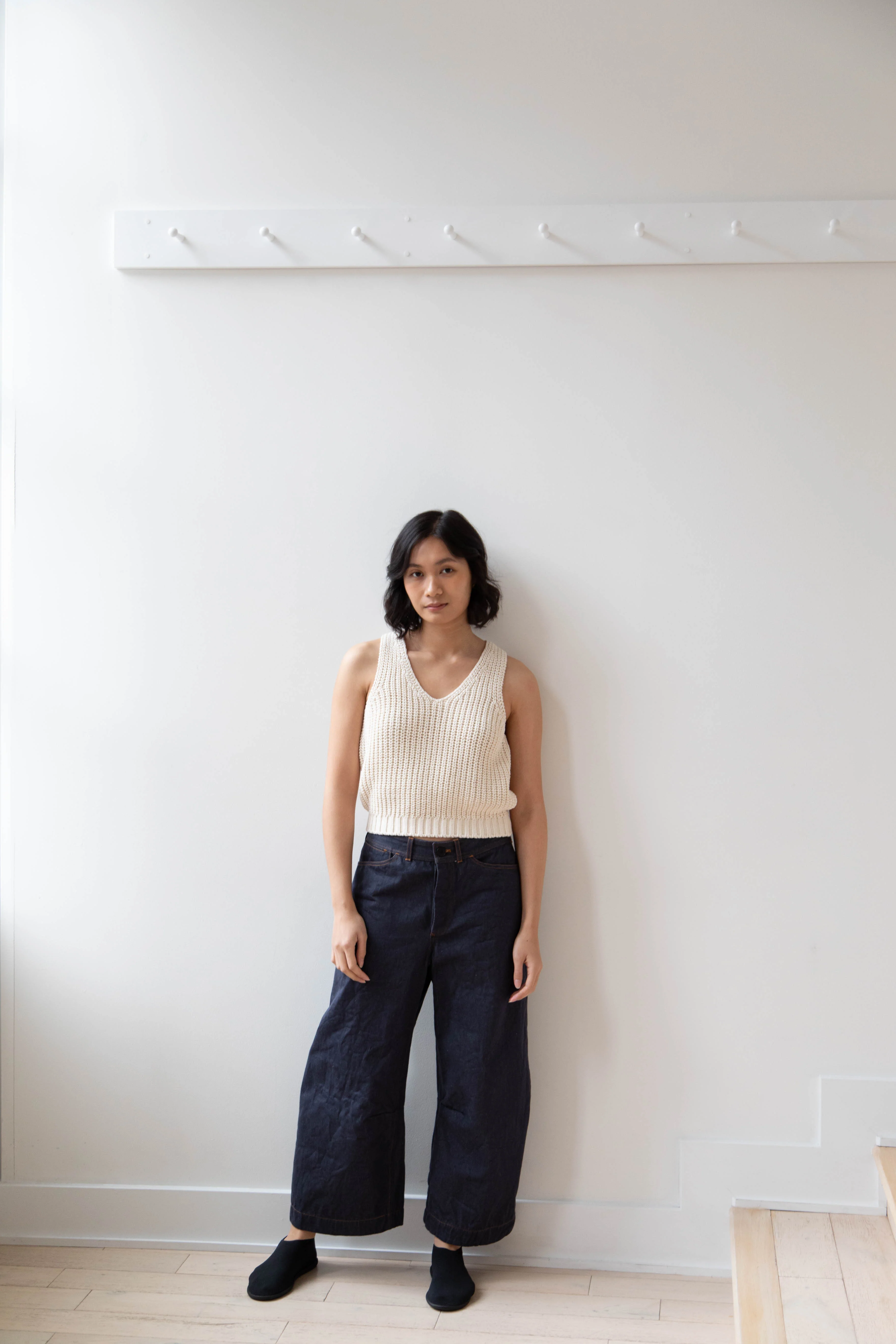 Nothing Written | Greta Knit Tank in Ivory - Image 16