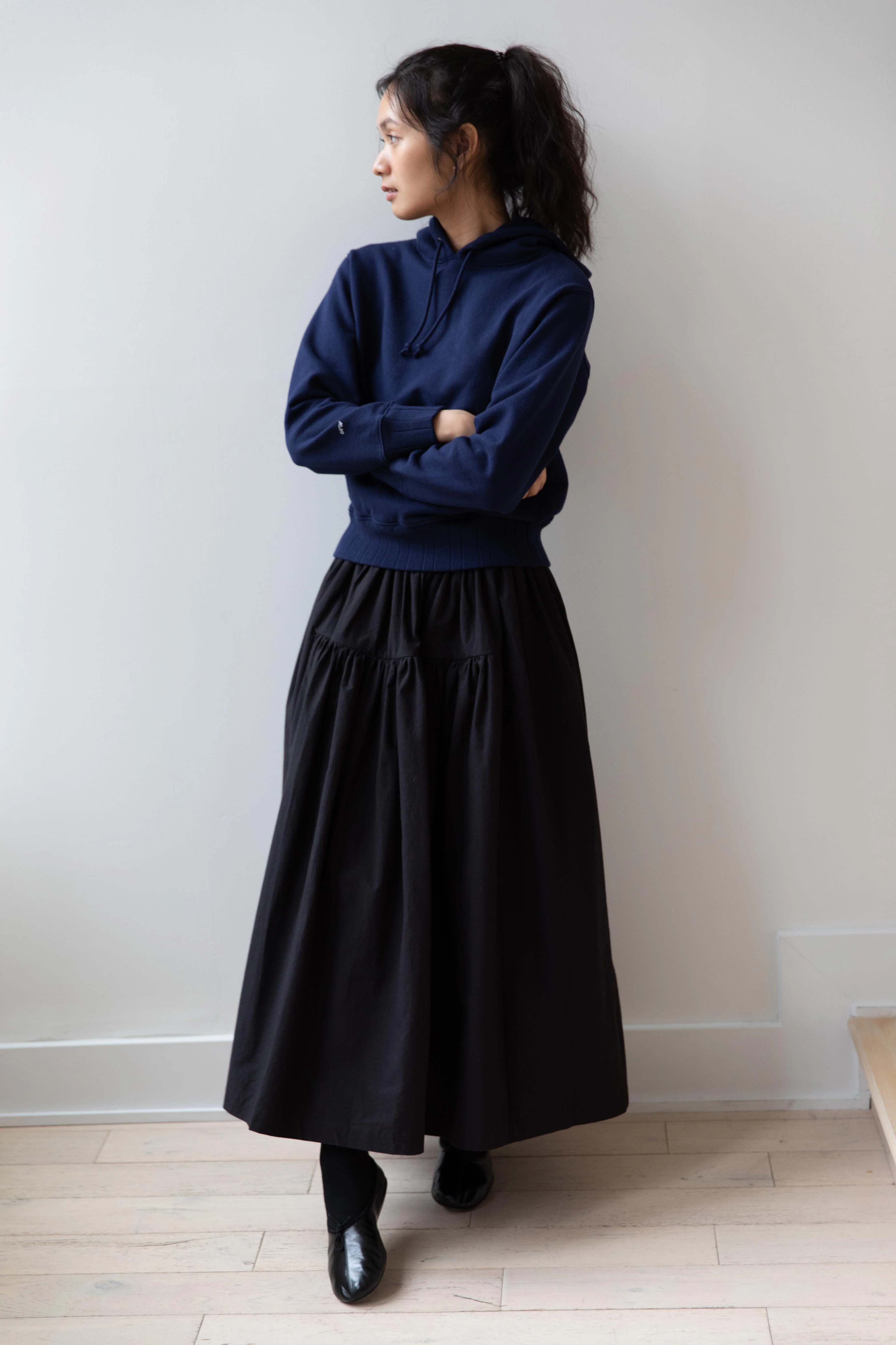 Nothing Written | Heritage Hoodie in Navy - Image 5