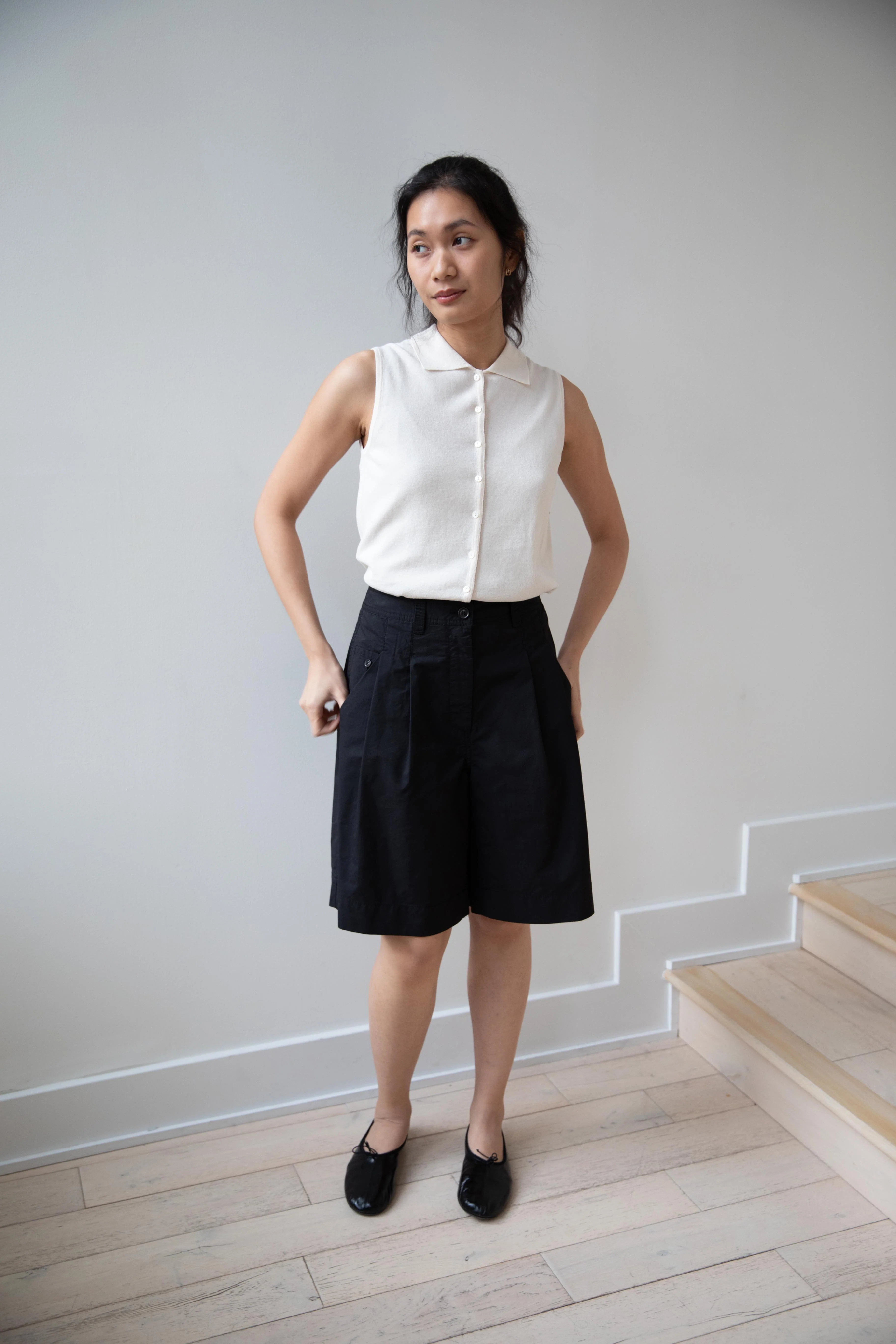 Nothing Written | Lash Polo Tank Top in Ivory - Image 18