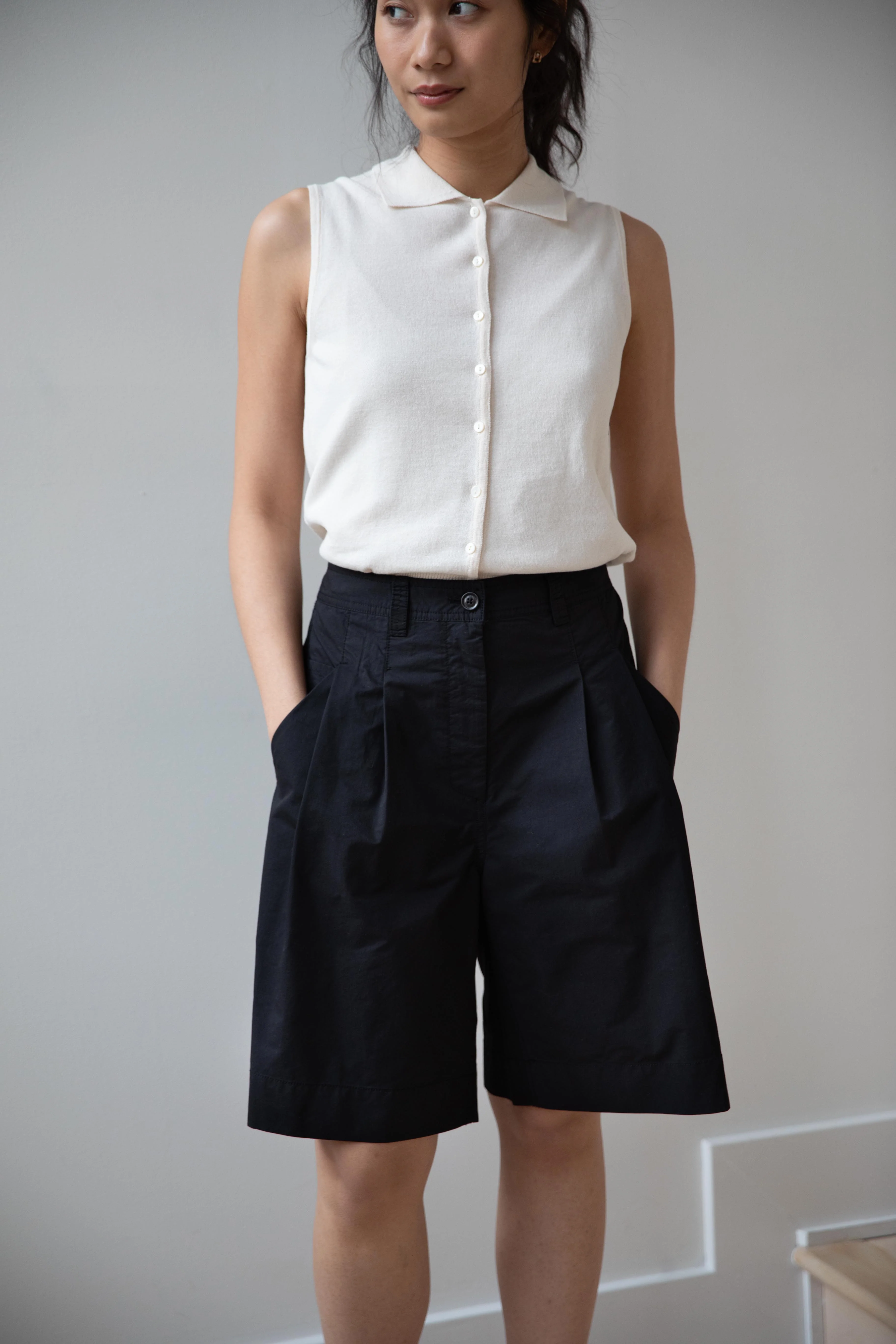 Nothing Written | Lash Polo Tank Top in Ivory - Image 19