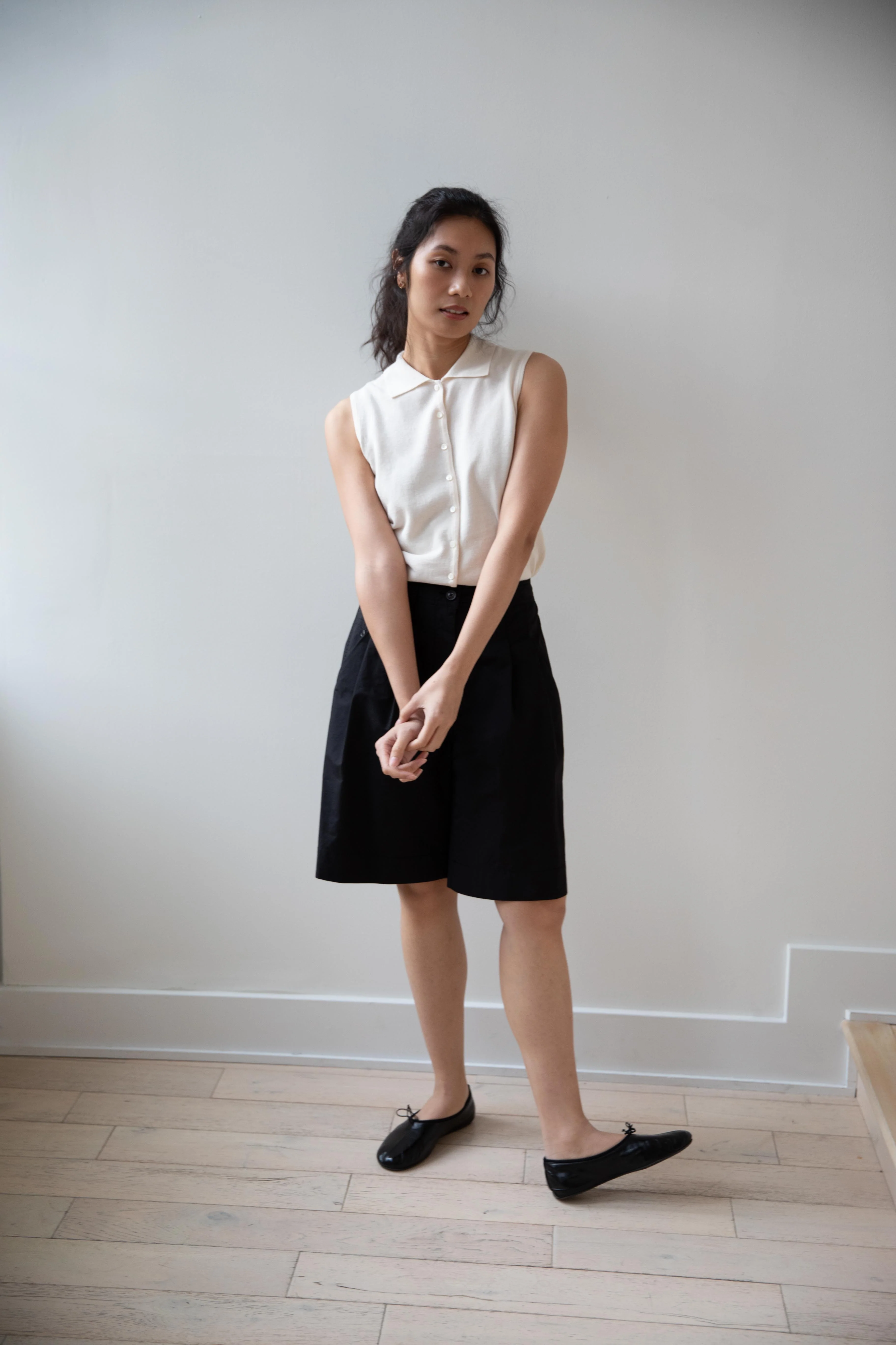 Nothing Written | Lash Polo Tank Top in Ivory - Image 25
