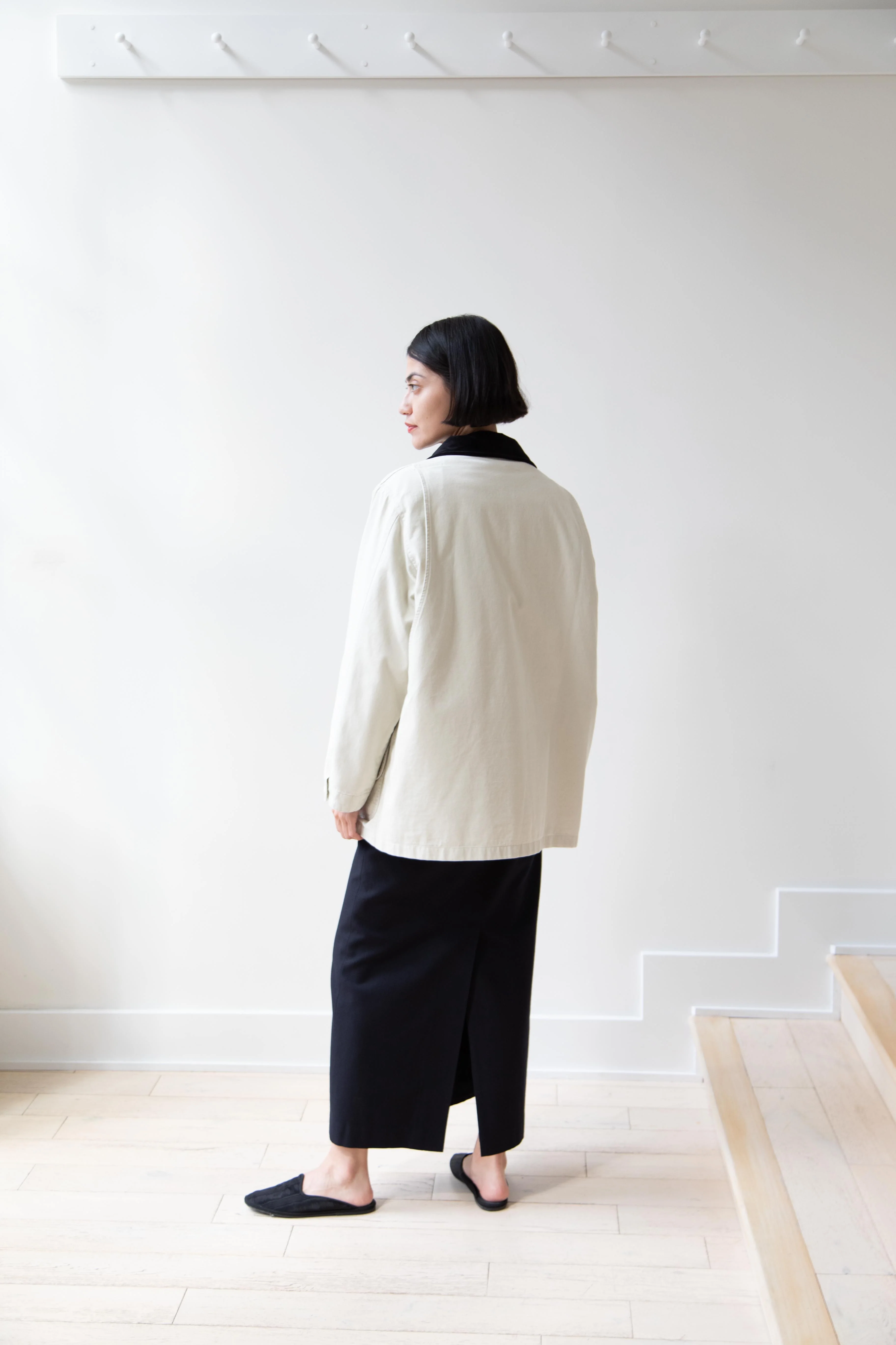Nothing Written | Oversized Work Jacket In Ivory - Image 23