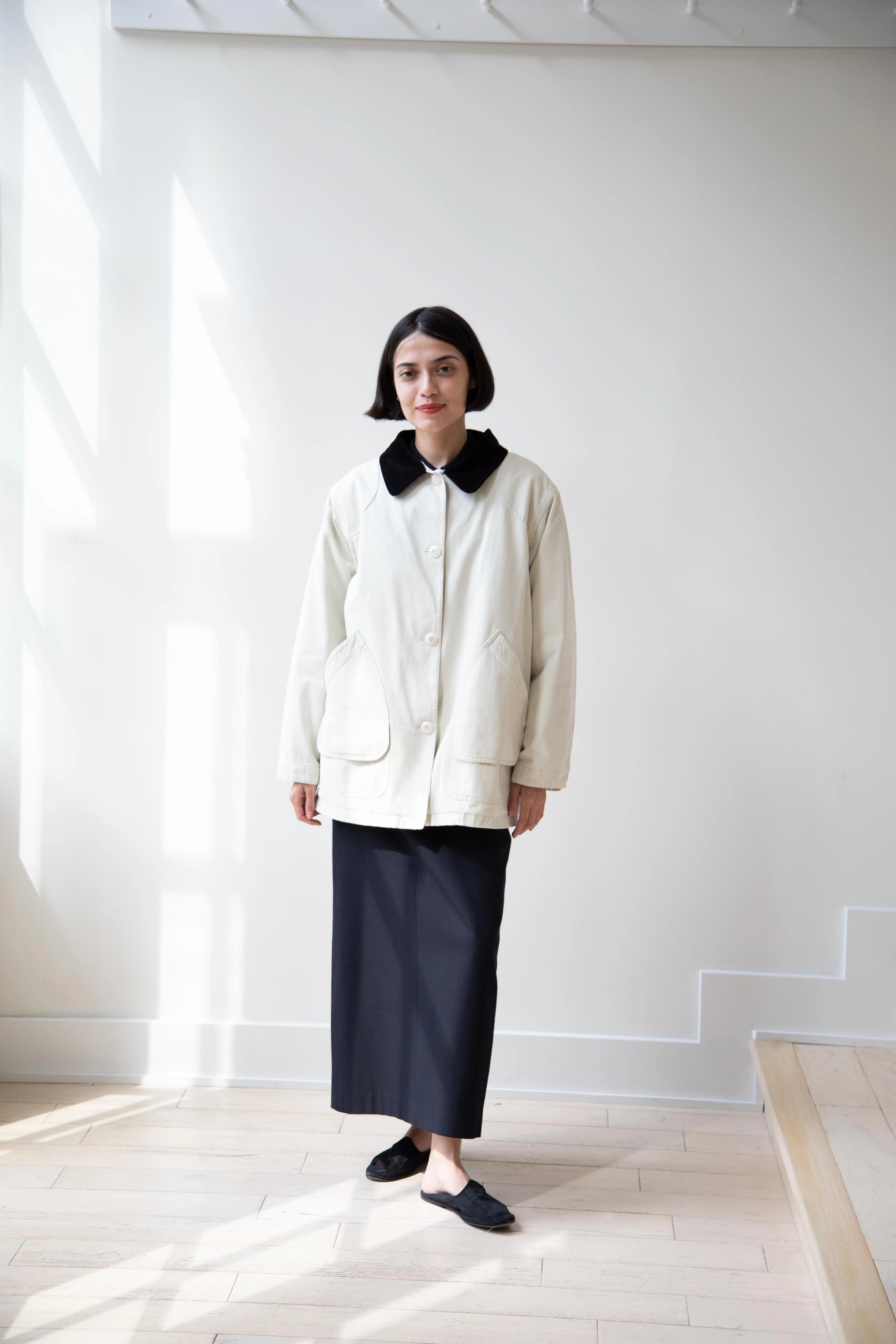 Nothing Written | Oversized Work Jacket In Ivory - Image 27