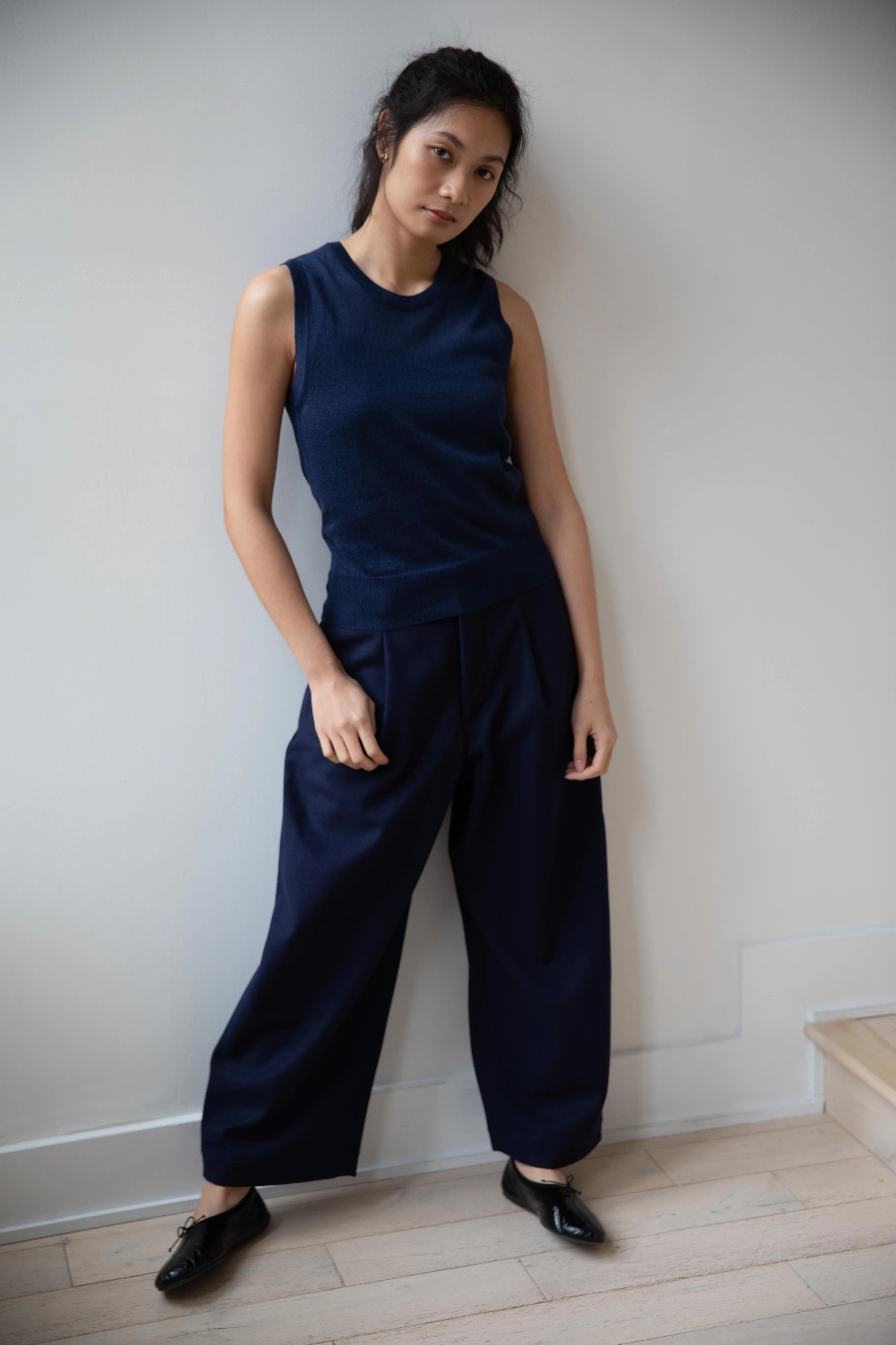 Nothing Written | Rola Tank top in Navy - Image 16