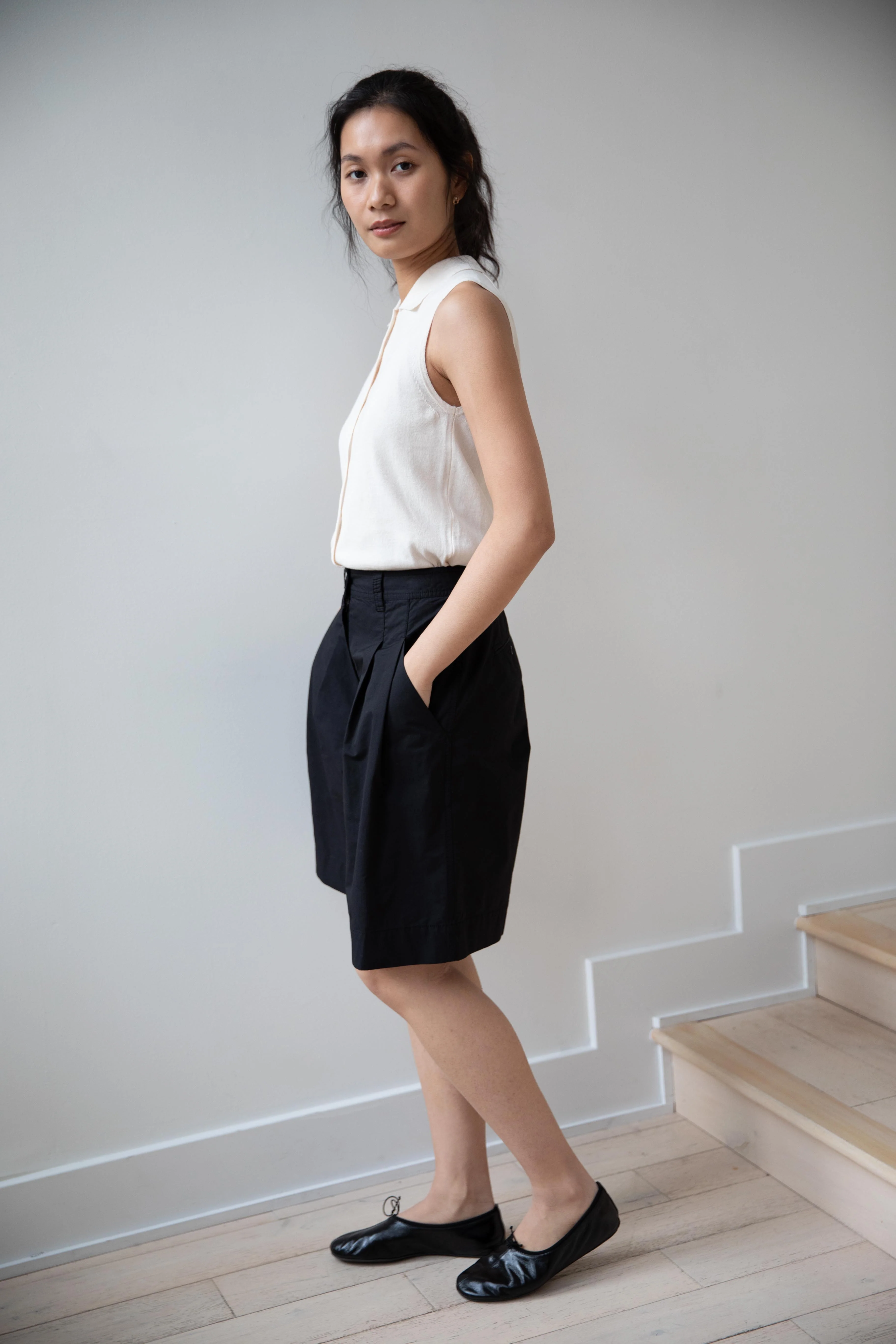 Nothing Written | Tarley Bermuda Shorts in Black - Image 18