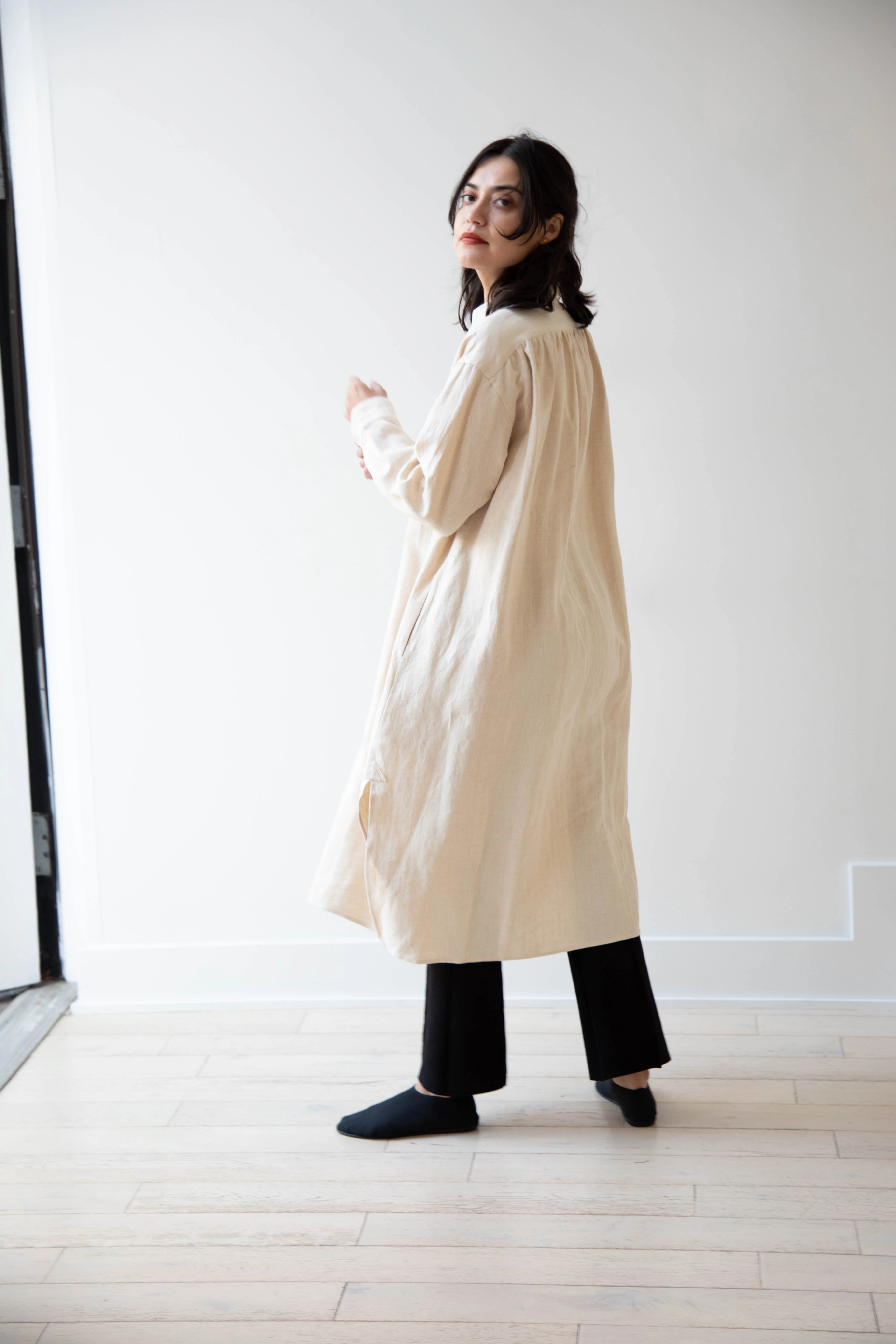 Old Man's Tailor | Hemp Trimming Long Shirt - Image 21