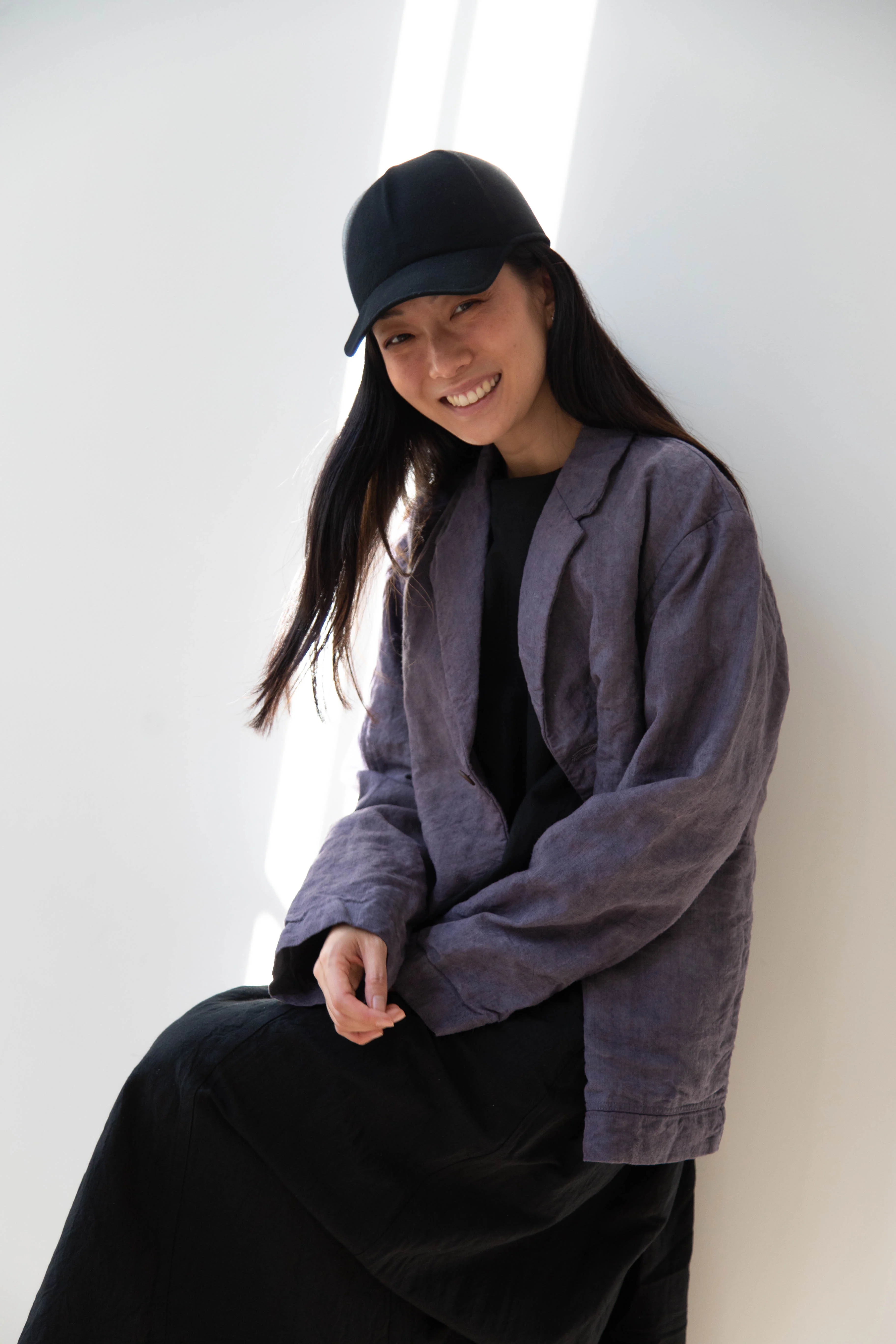 Oliver Church | Two Button Jacket in Anthracite Antique Linen - Image 22
