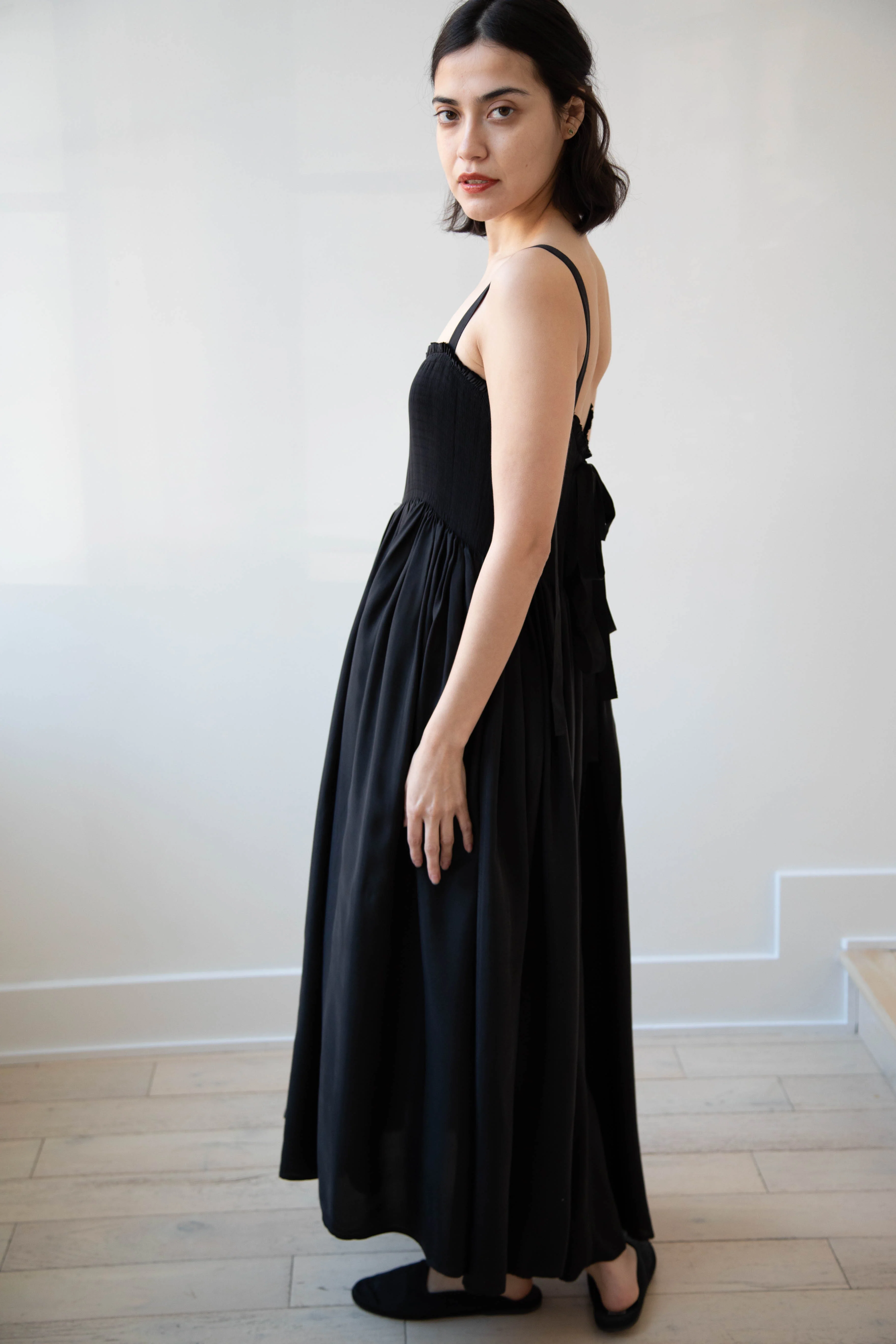 Renata Brenha | Gal Dress in Black Cupro - Image 17