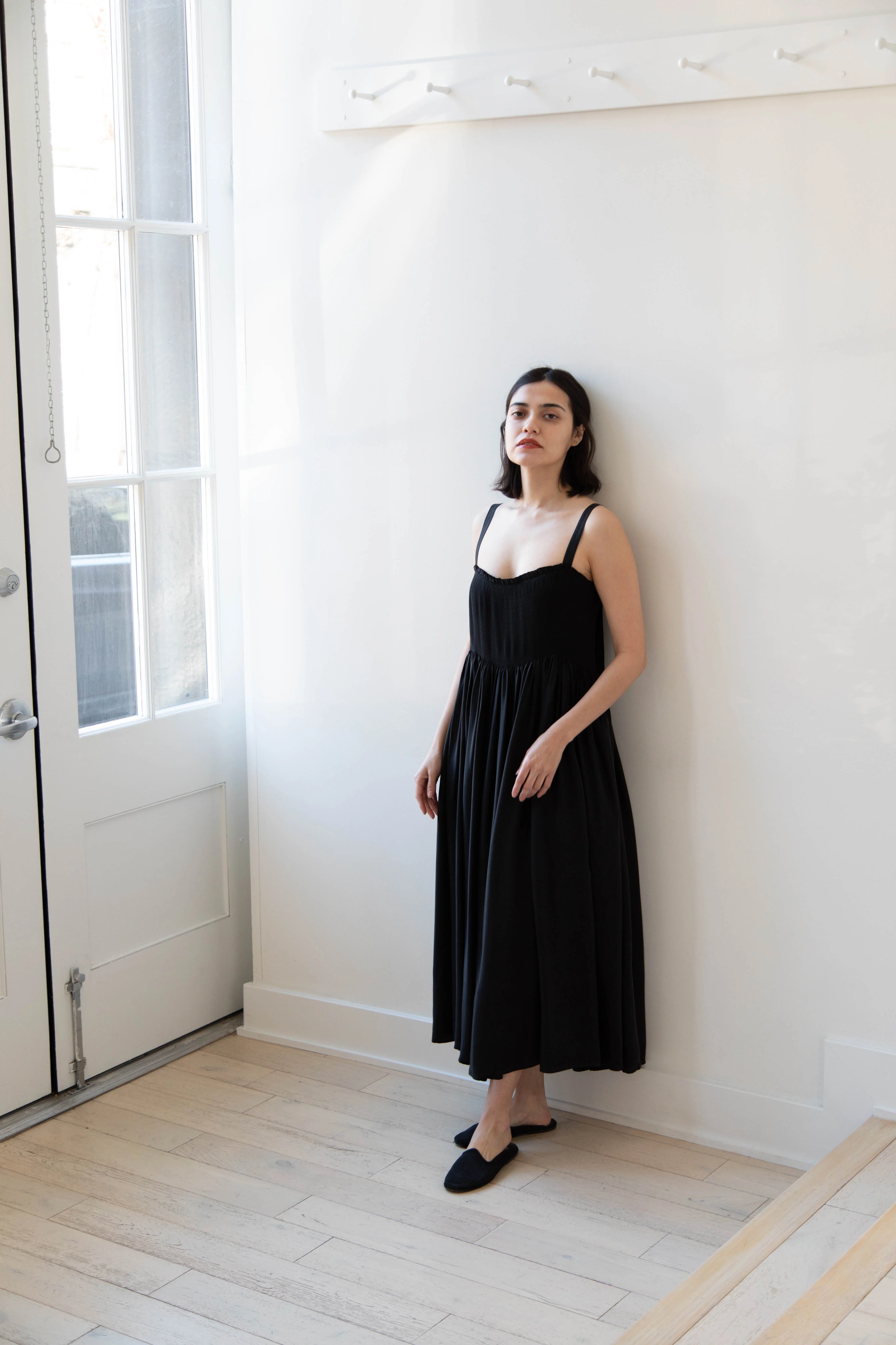 Renata Brenha | Gal Dress in Black Cupro - Image 25