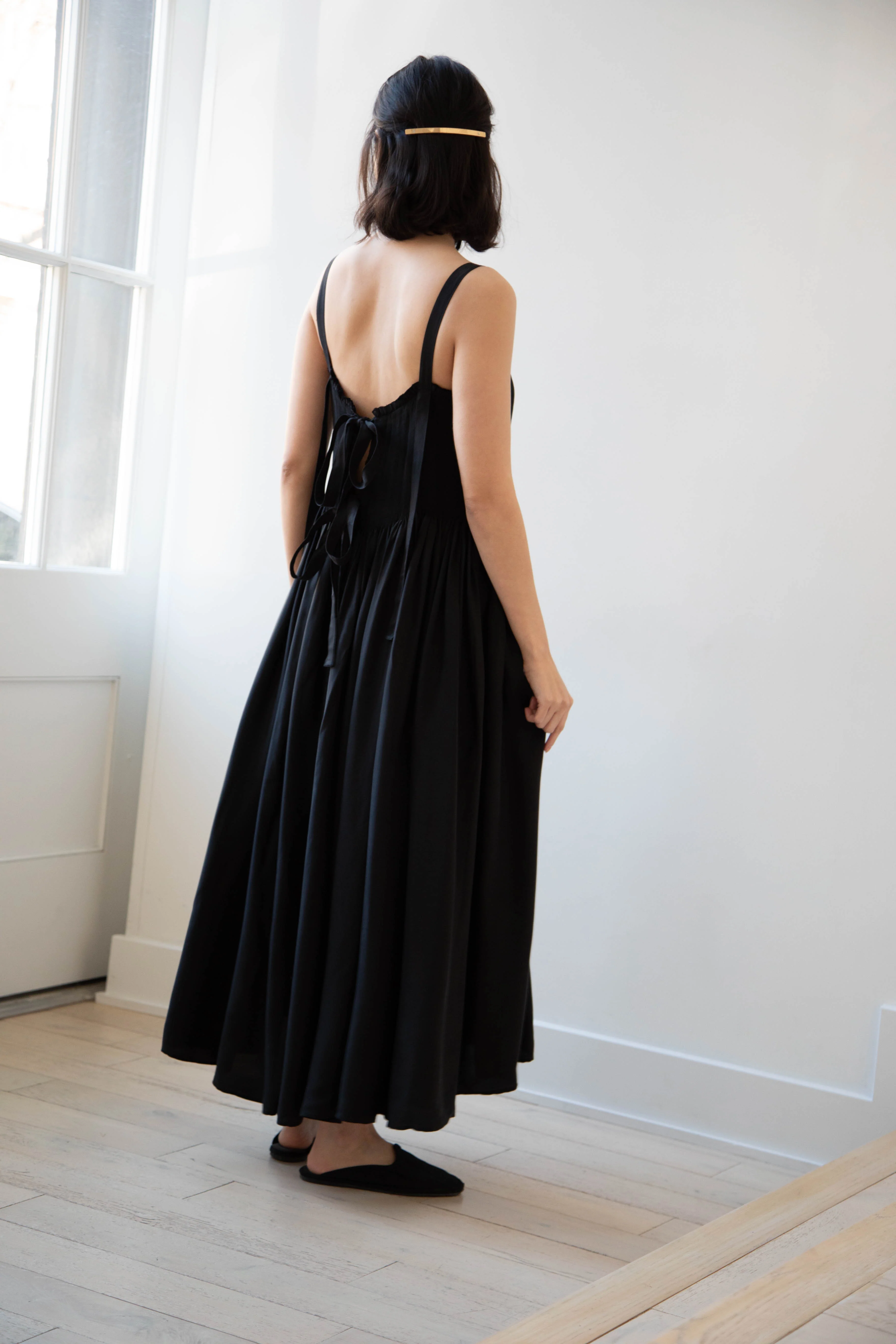 Renata Brenha | Gal Dress in Black Cupro - Image 32