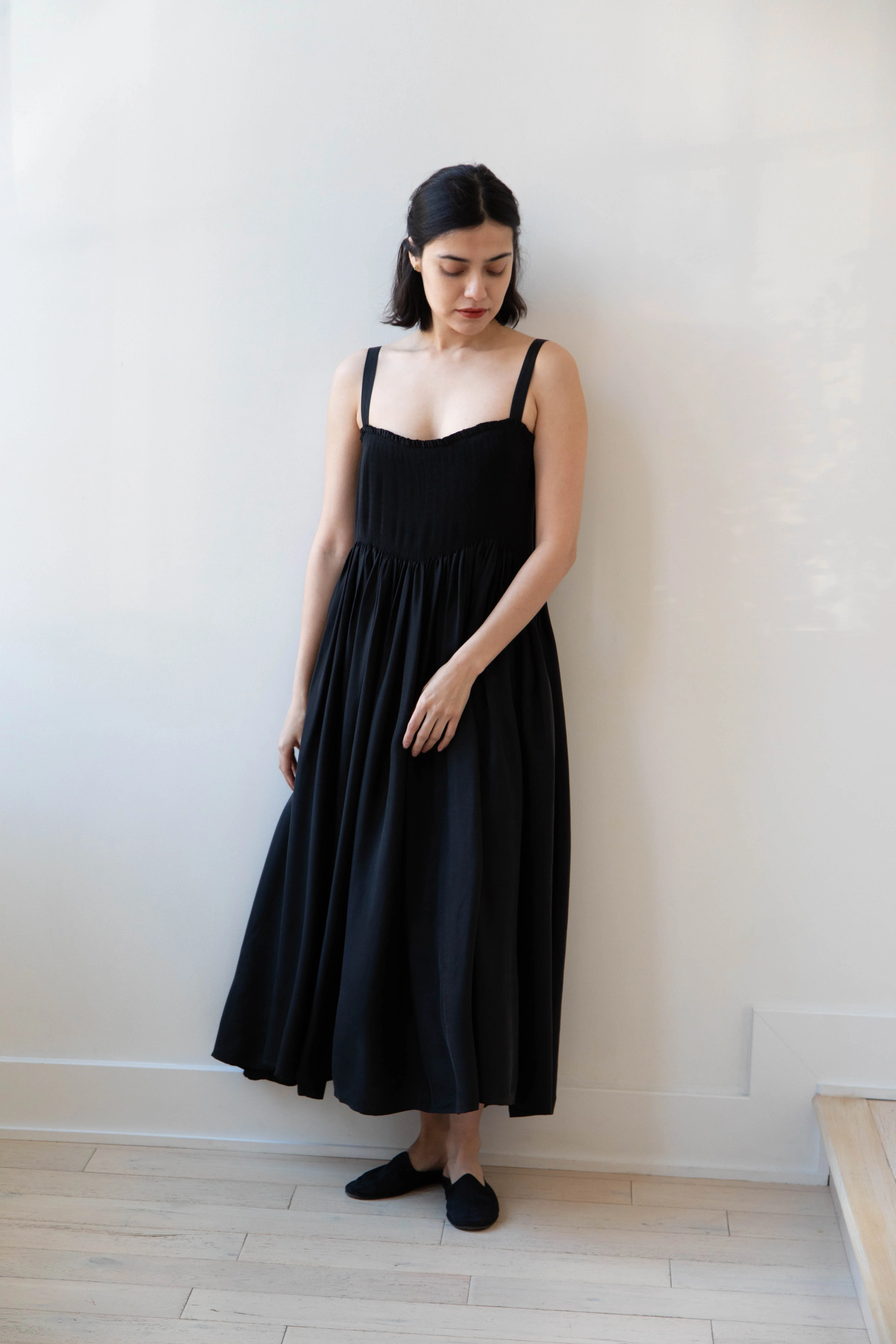 Renata Brenha | Gal Dress in Black Cupro - Image 6