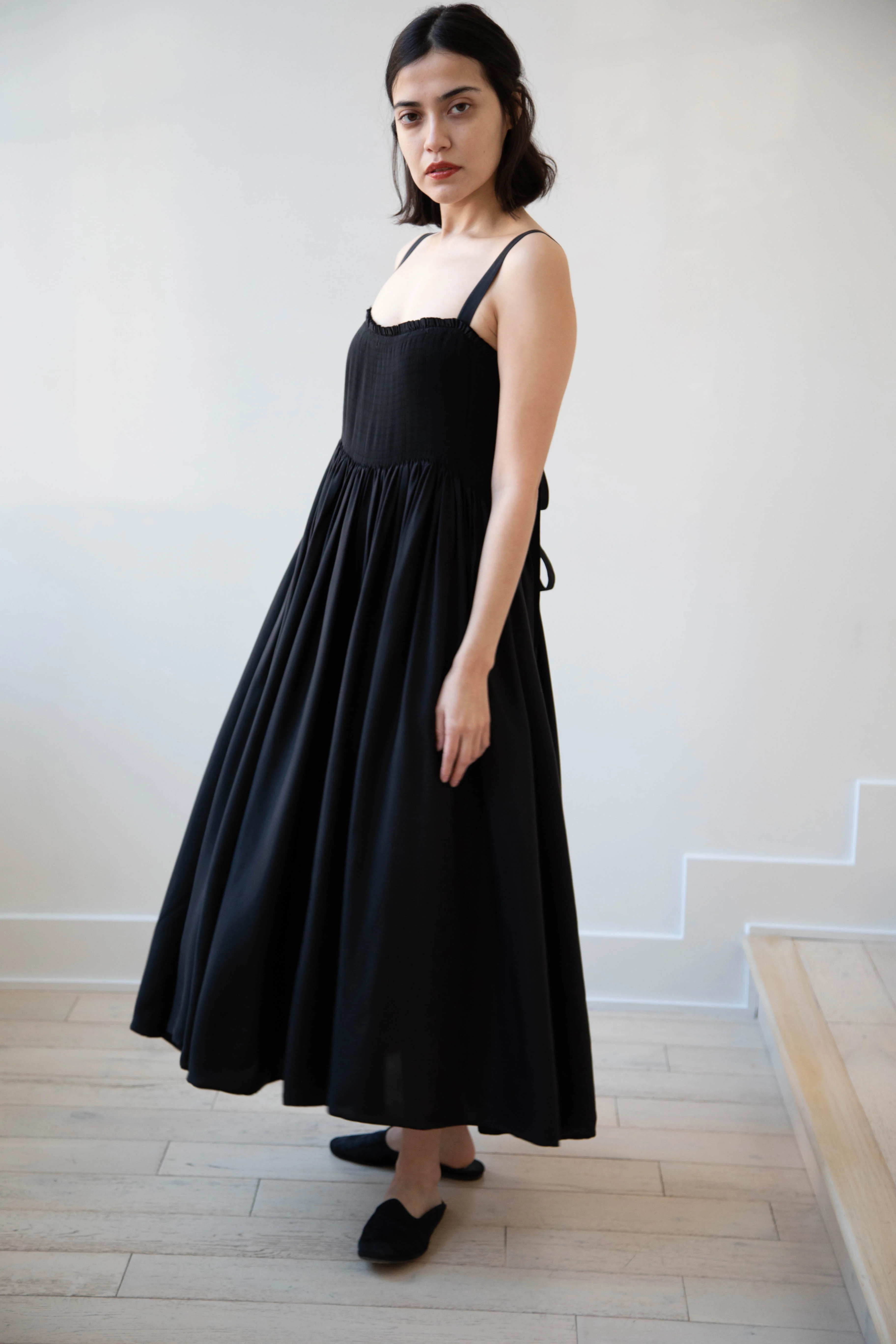 Renata Brenha | Gal Dress in Black Cupro - Image 8