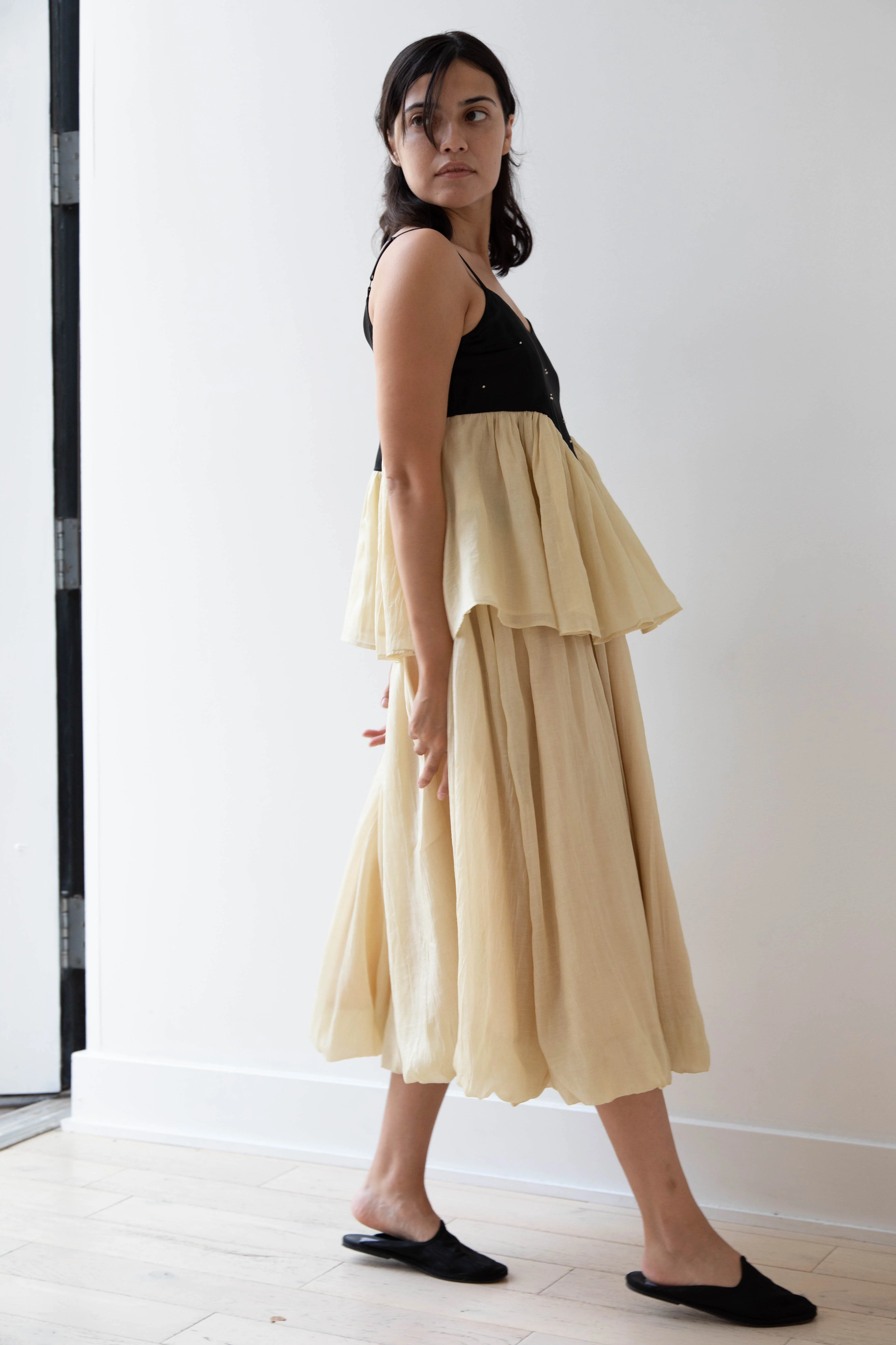 Renli Su | Cotton Silk Camisole in Powder Apricot - Image 22