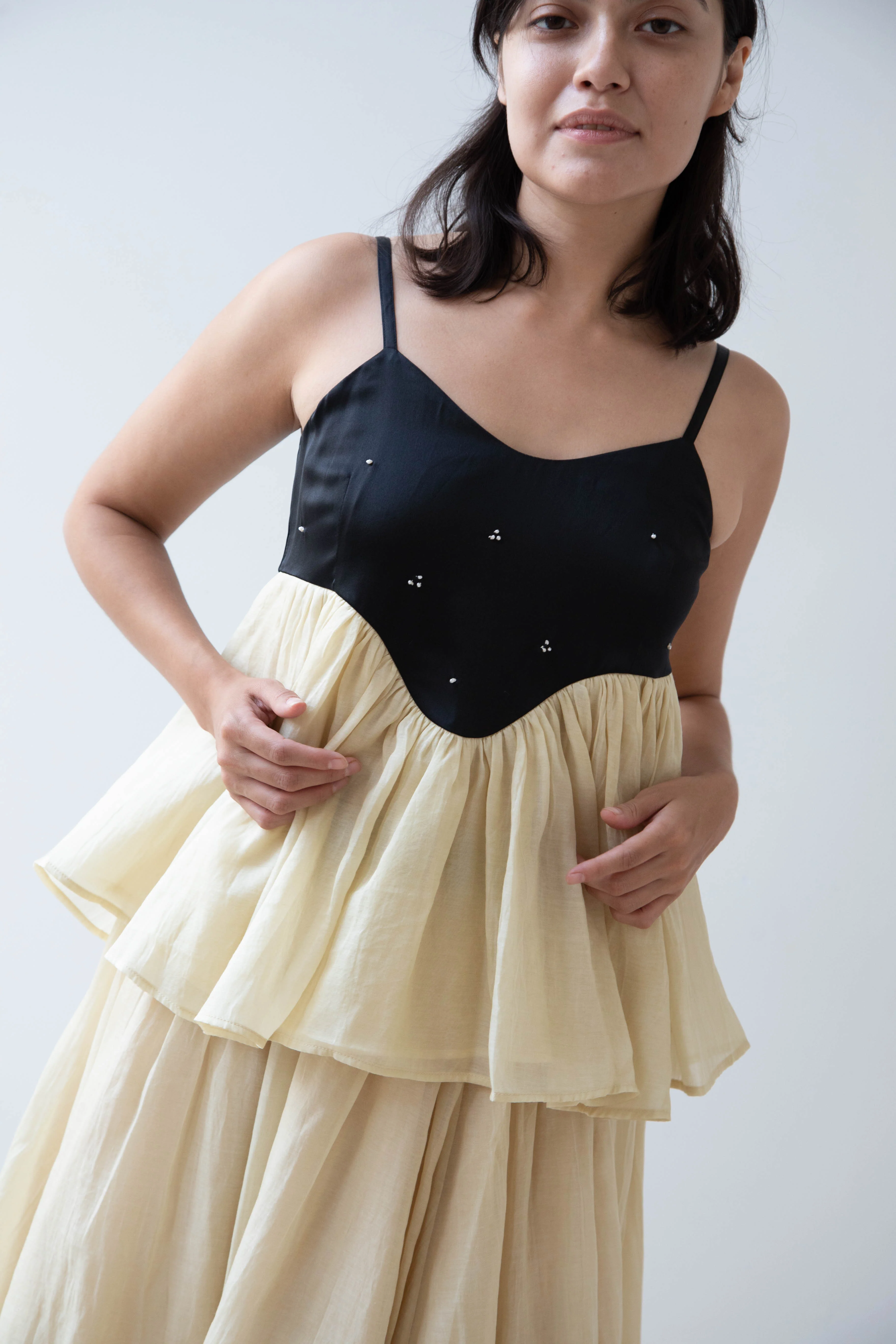 Renli Su | Cotton Silk Camisole in Powder Apricot - Image 32
