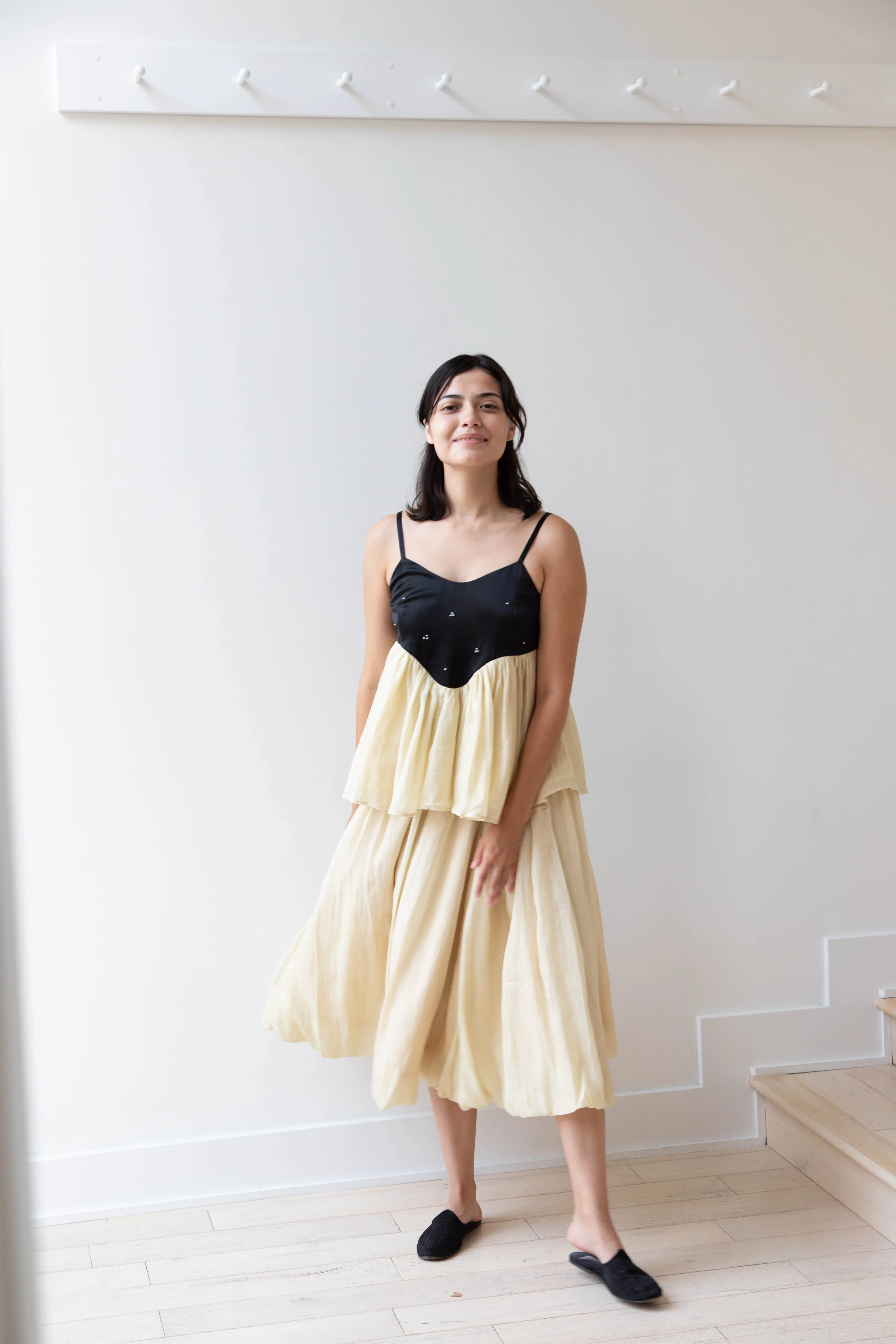 Renli Su | Cotton Silk Camisole in Powder Apricot - Image 41