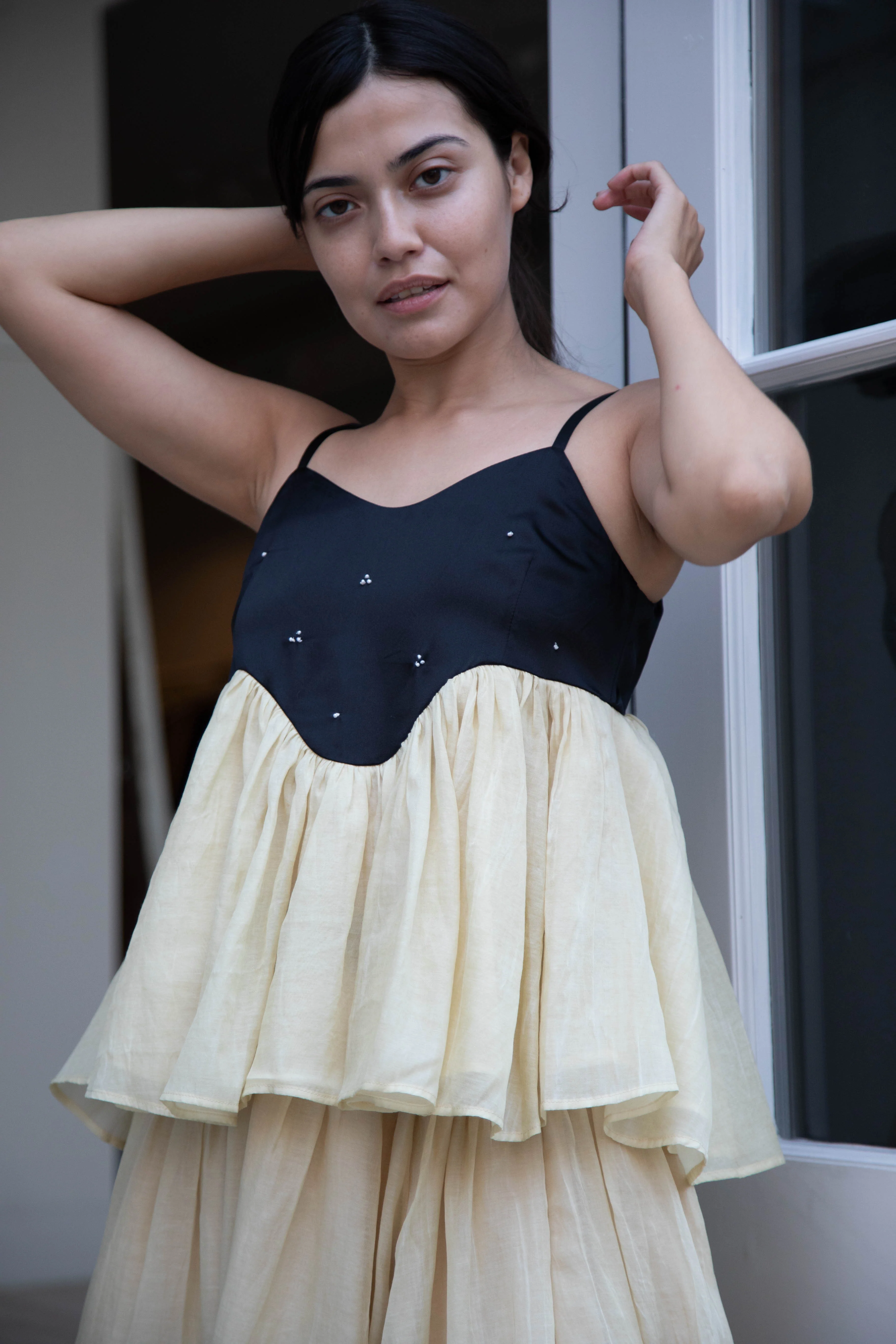 Renli Su | Cotton Silk Camisole in Powder Apricot - Image 51