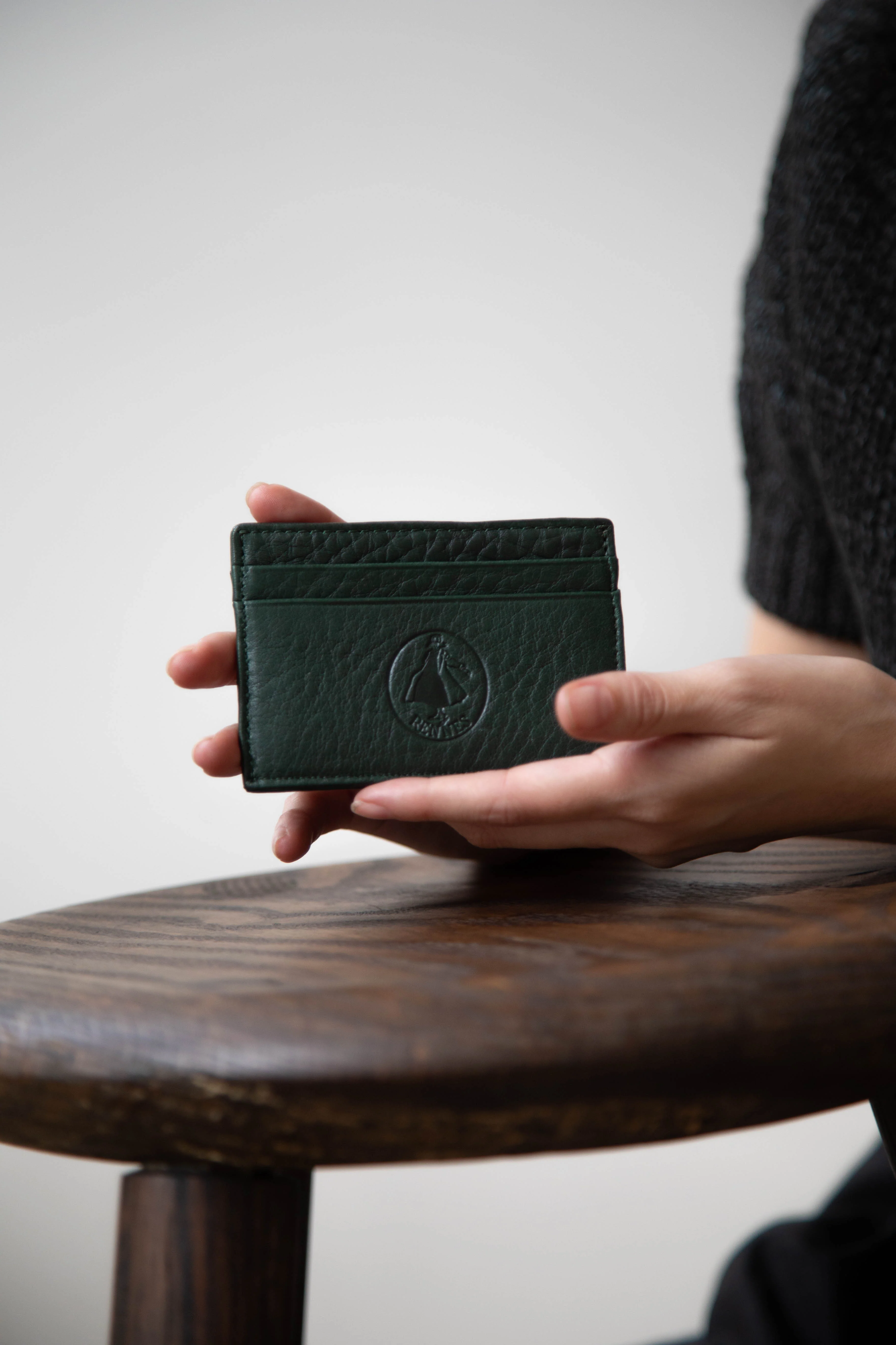 rennes Card Case in Spruce Leather - Image 7