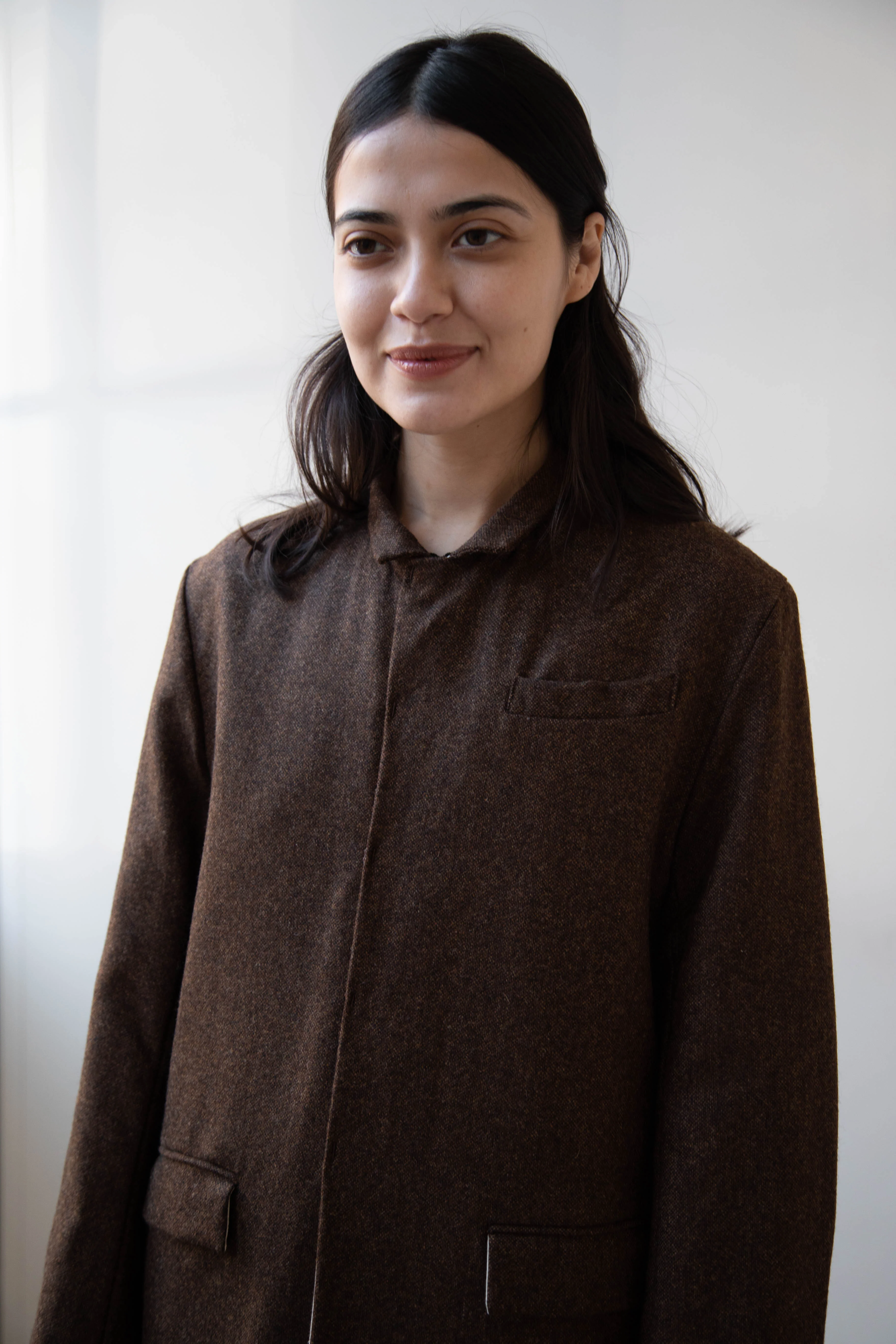 Risa Nakamura | Coat F in Chetsnut Brown - Image 45