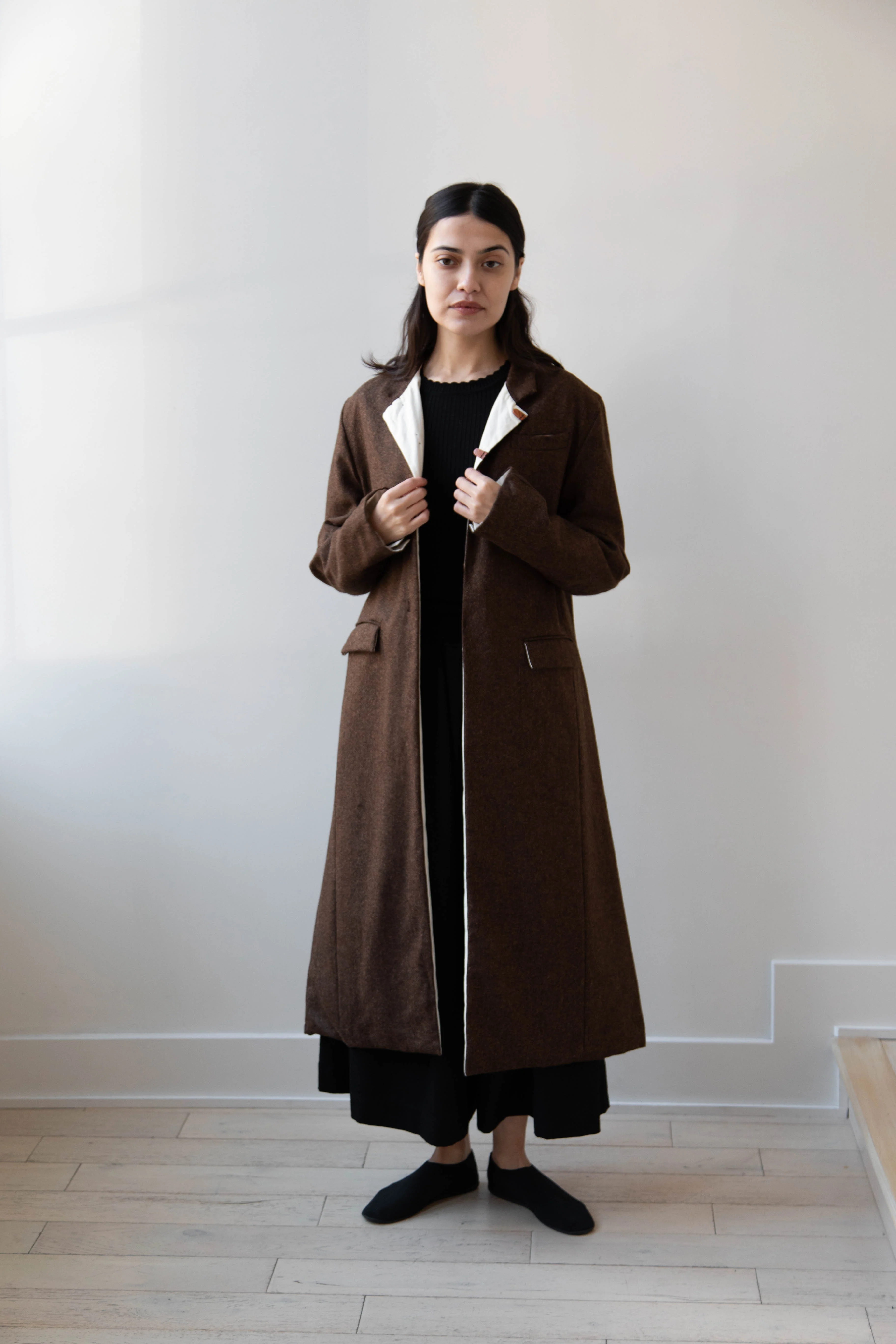 Risa Nakamura | Coat F in Chetsnut Brown - Image 6